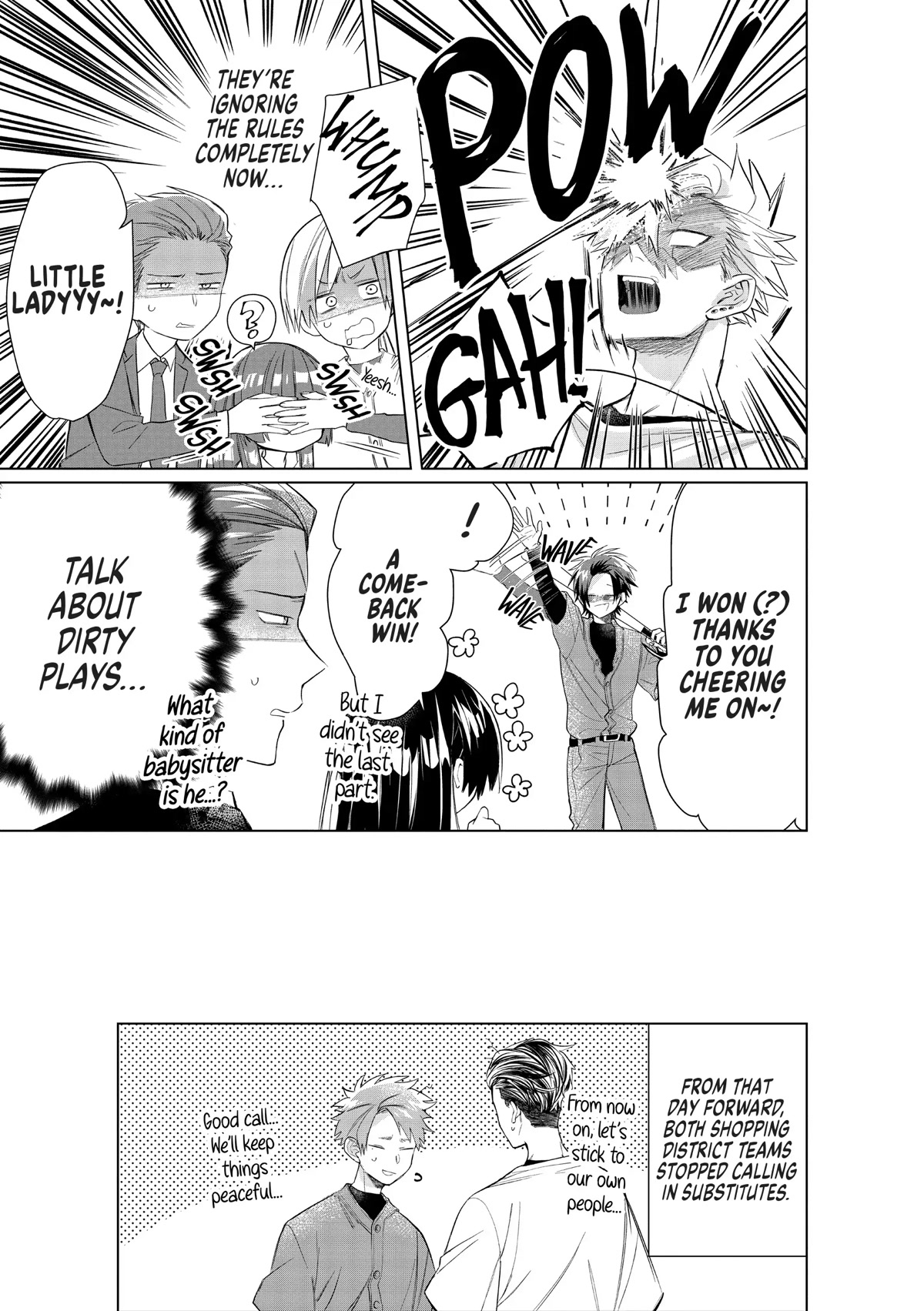 The Mob Boss’s Daughter and Her Caretaker Chapter 50 page 13 - Chapter 50: No-Holds-Barred Baseball