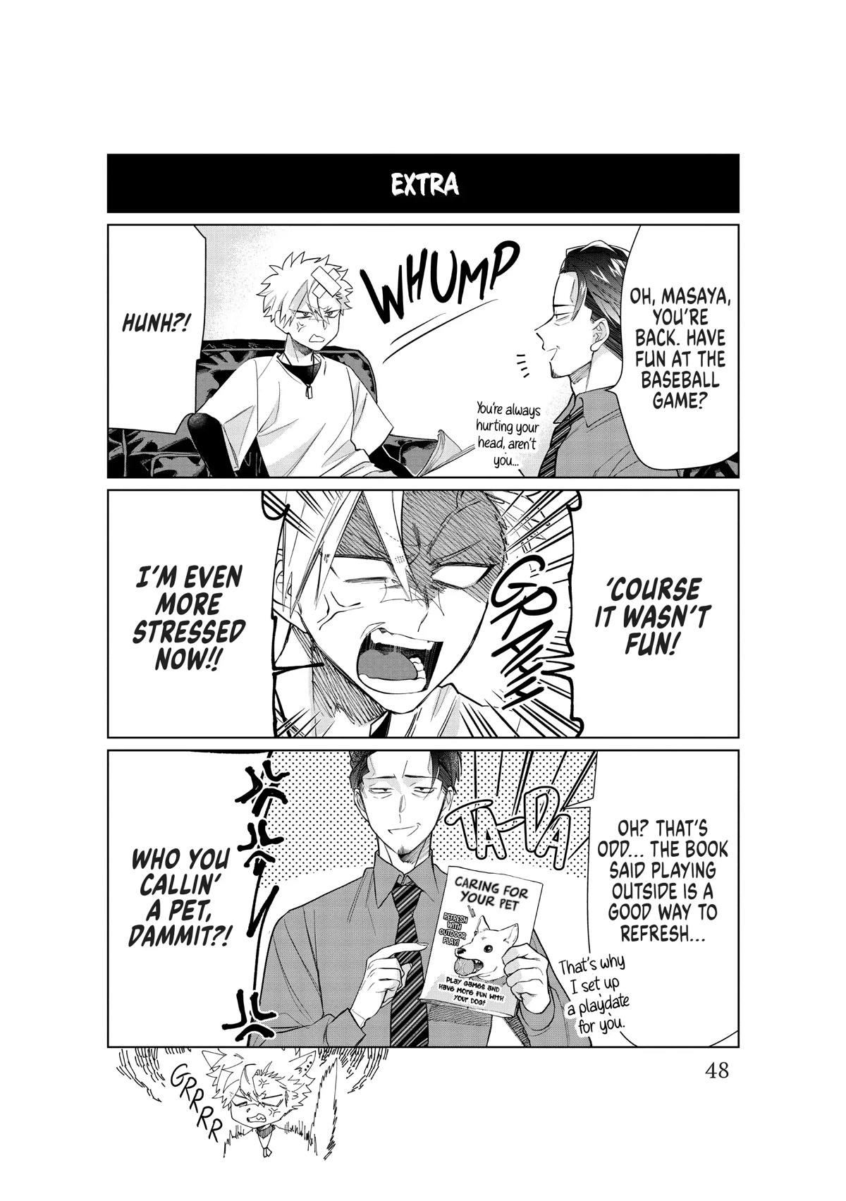 The Mob Boss’s Daughter and Her Caretaker Chapter 50 page 14 - Chapter 50: No-Holds-Barred Baseball