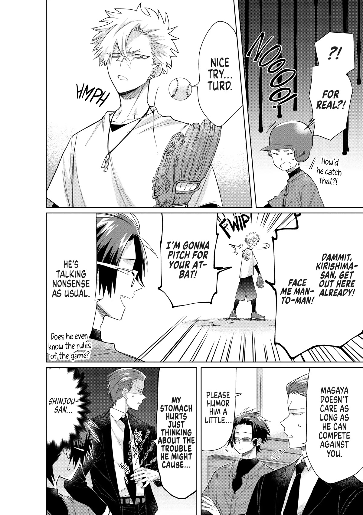 The Mob Boss’s Daughter and Her Caretaker Chapter 50 page 6 - Chapter 50: No-Holds-Barred Baseball