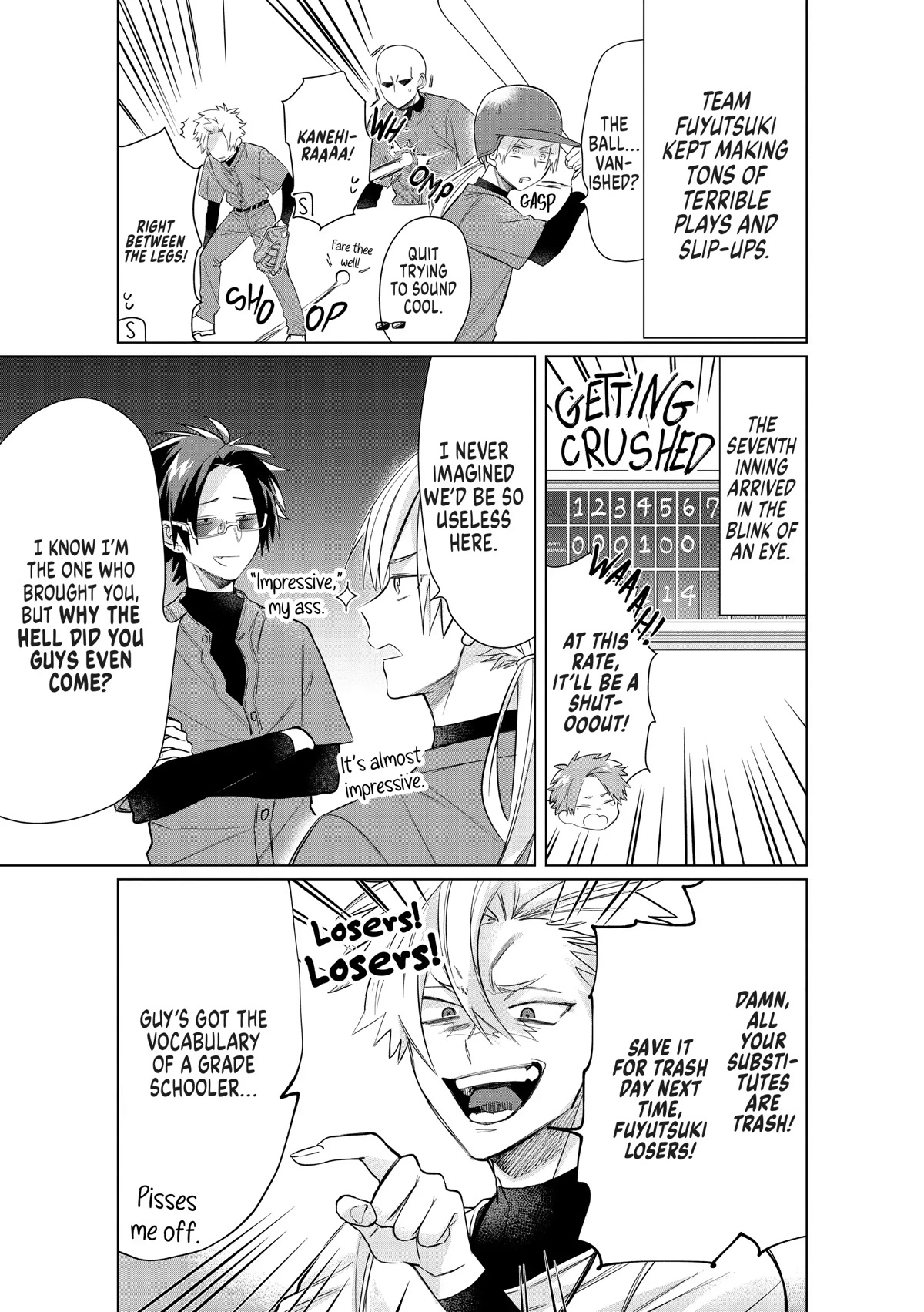 The Mob Boss’s Daughter and Her Caretaker Chapter 50 page 7 - Chapter 50: No-Holds-Barred Baseball