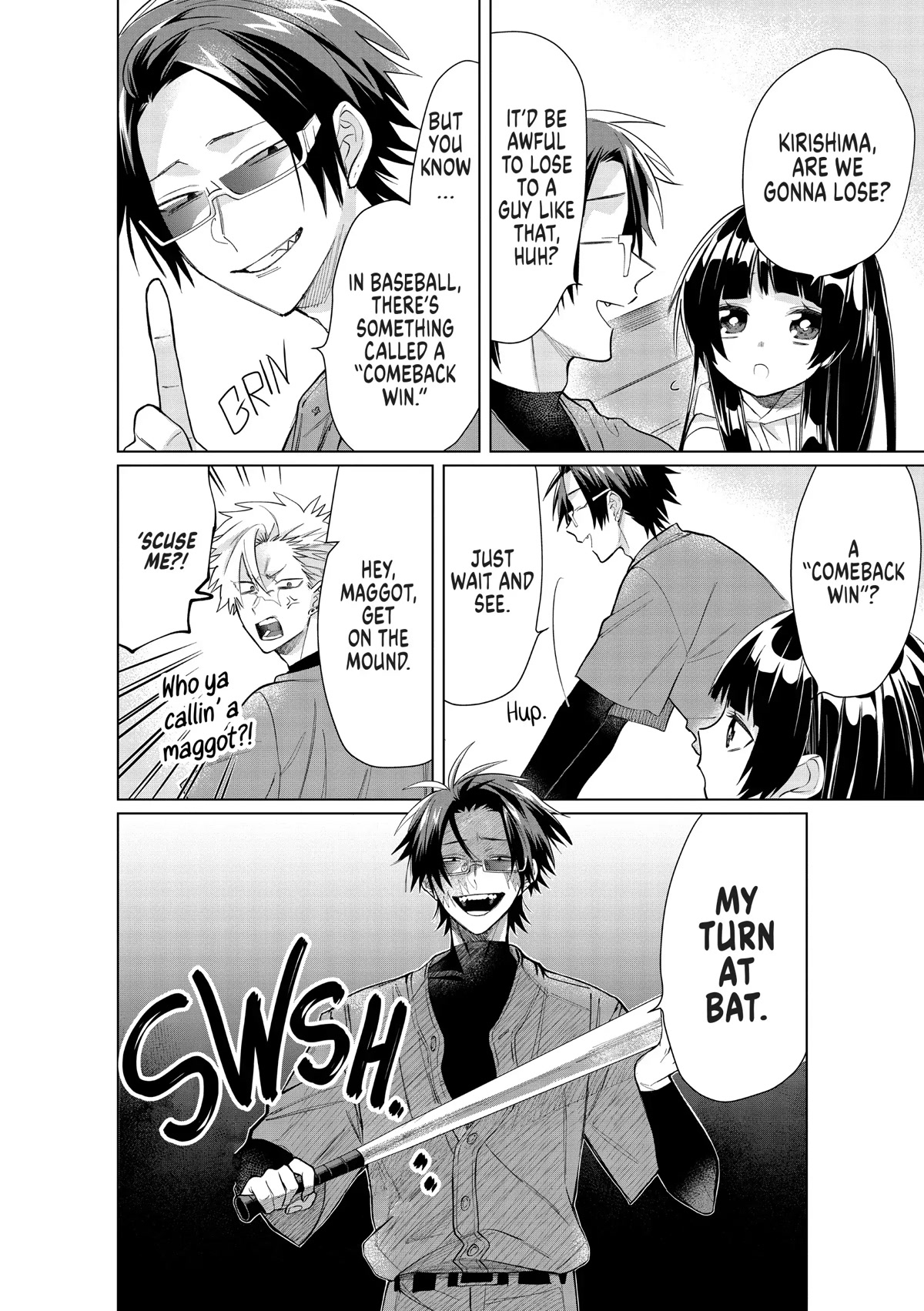 The Mob Boss’s Daughter and Her Caretaker Chapter 50 page 8 - Chapter 50: No-Holds-Barred Baseball