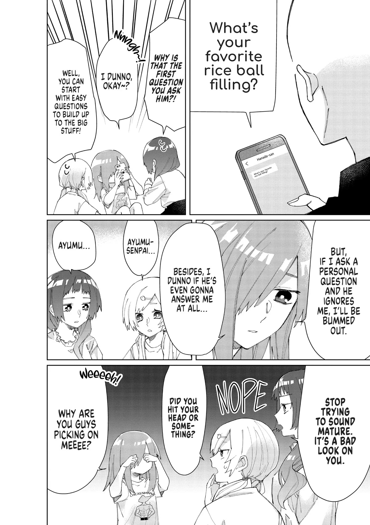 The Mob Boss’s Daughter and Her Caretaker Chapter 53 page 4 - Chapter 53: What's Your Favorite Rice Ball Filling?