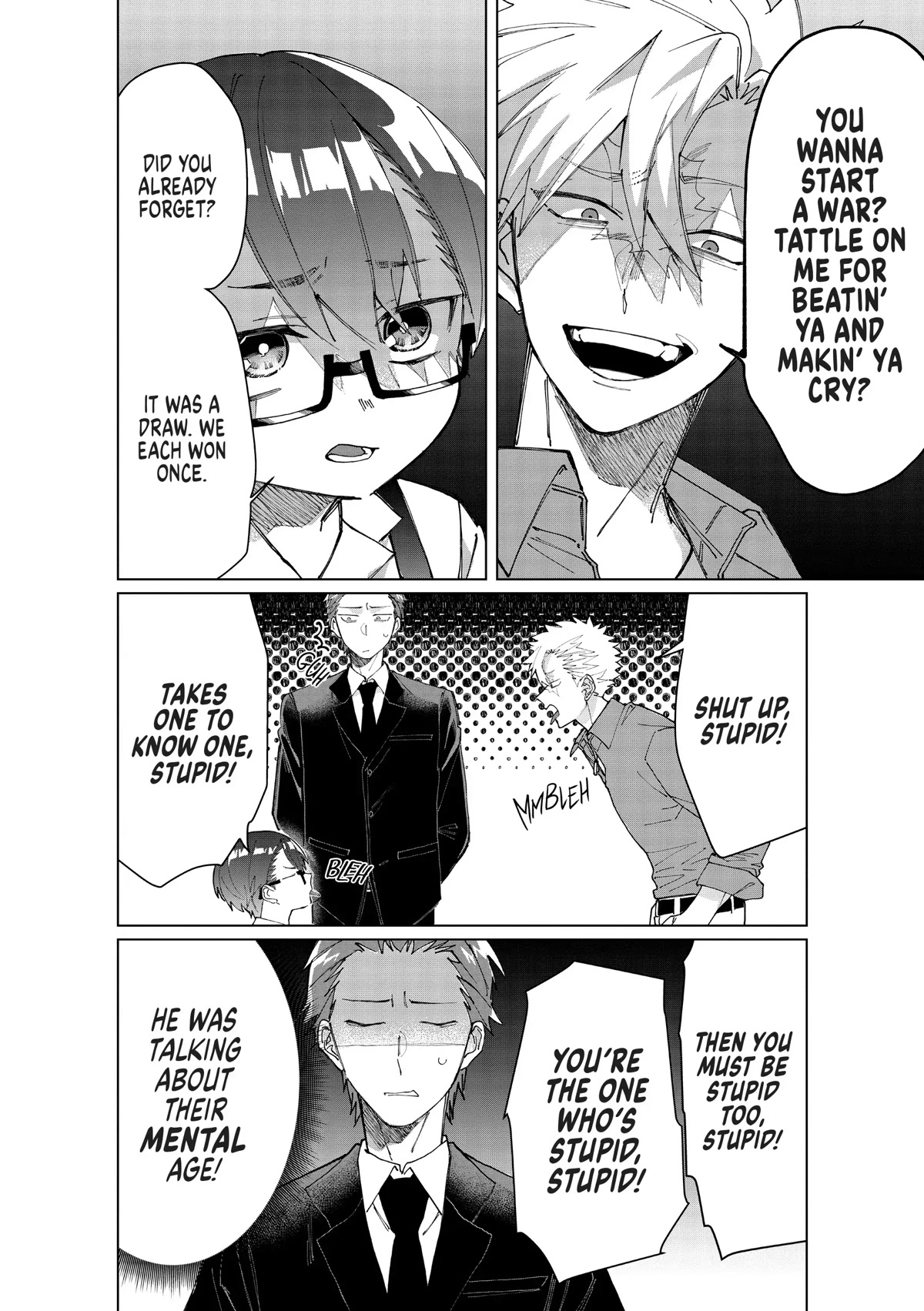The Mob Boss’s Daughter and Her Caretaker Chapter 54 page 12 - Chapter 54: The Mad Dog and the Little Boy
