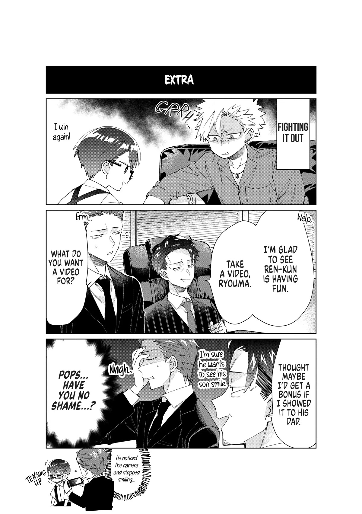 The Mob Boss’s Daughter and Her Caretaker Chapter 54 page 13 - Chapter 54: The Mad Dog and the Little Boy