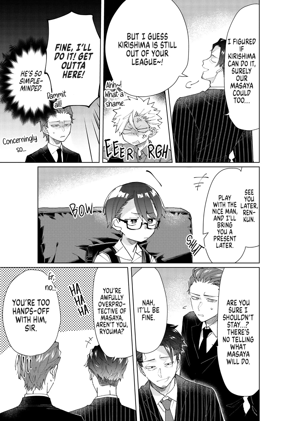 The Mob Boss’s Daughter and Her Caretaker Chapter 54 page 3 - Chapter 54: The Mad Dog and the Little Boy