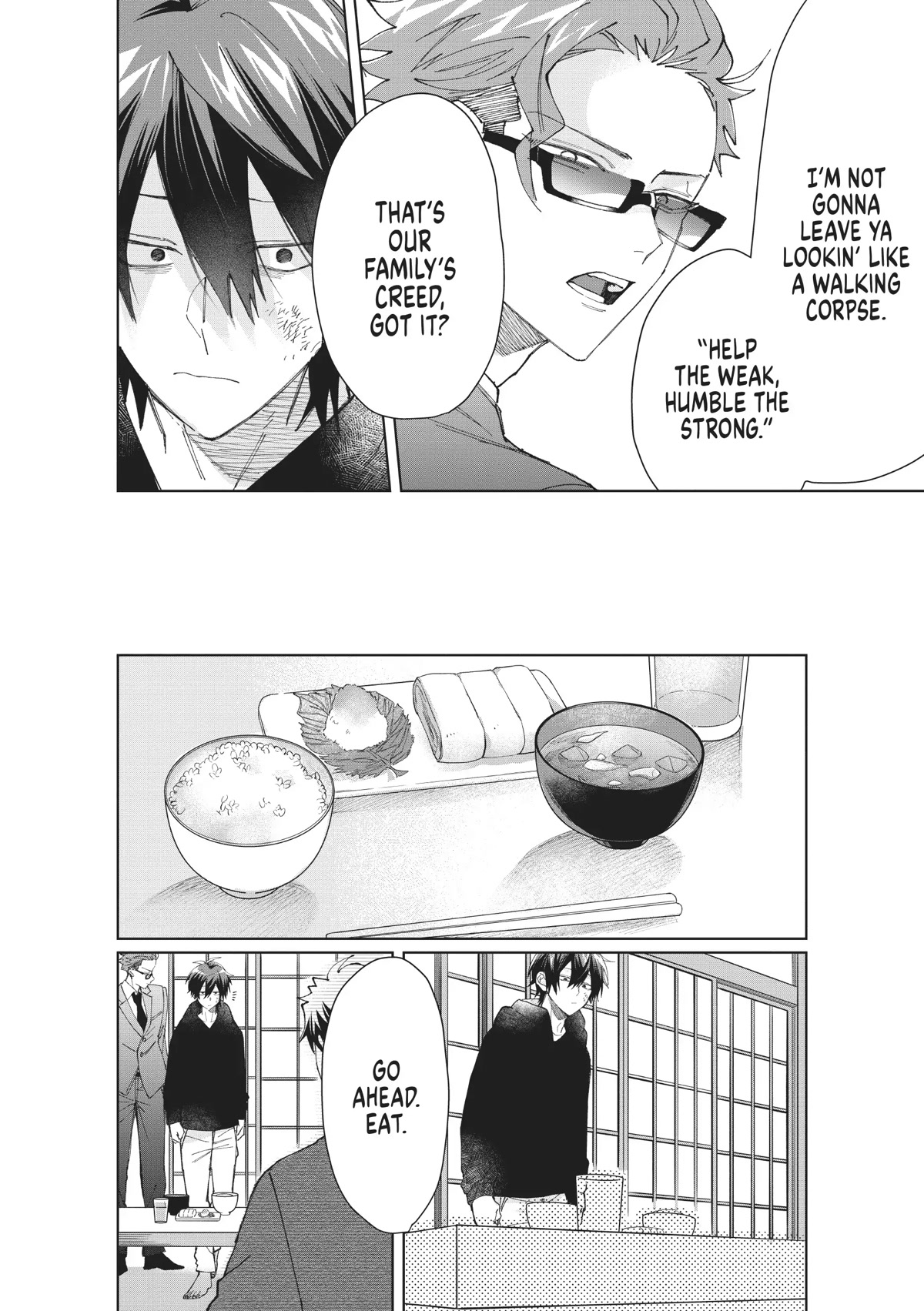 The Mob Boss’s Daughter and Her Caretaker Chapter 55.5 page 12 - Chapter 55.5: Extra 1: The Right-Hand Man and the Yakuza Crusher