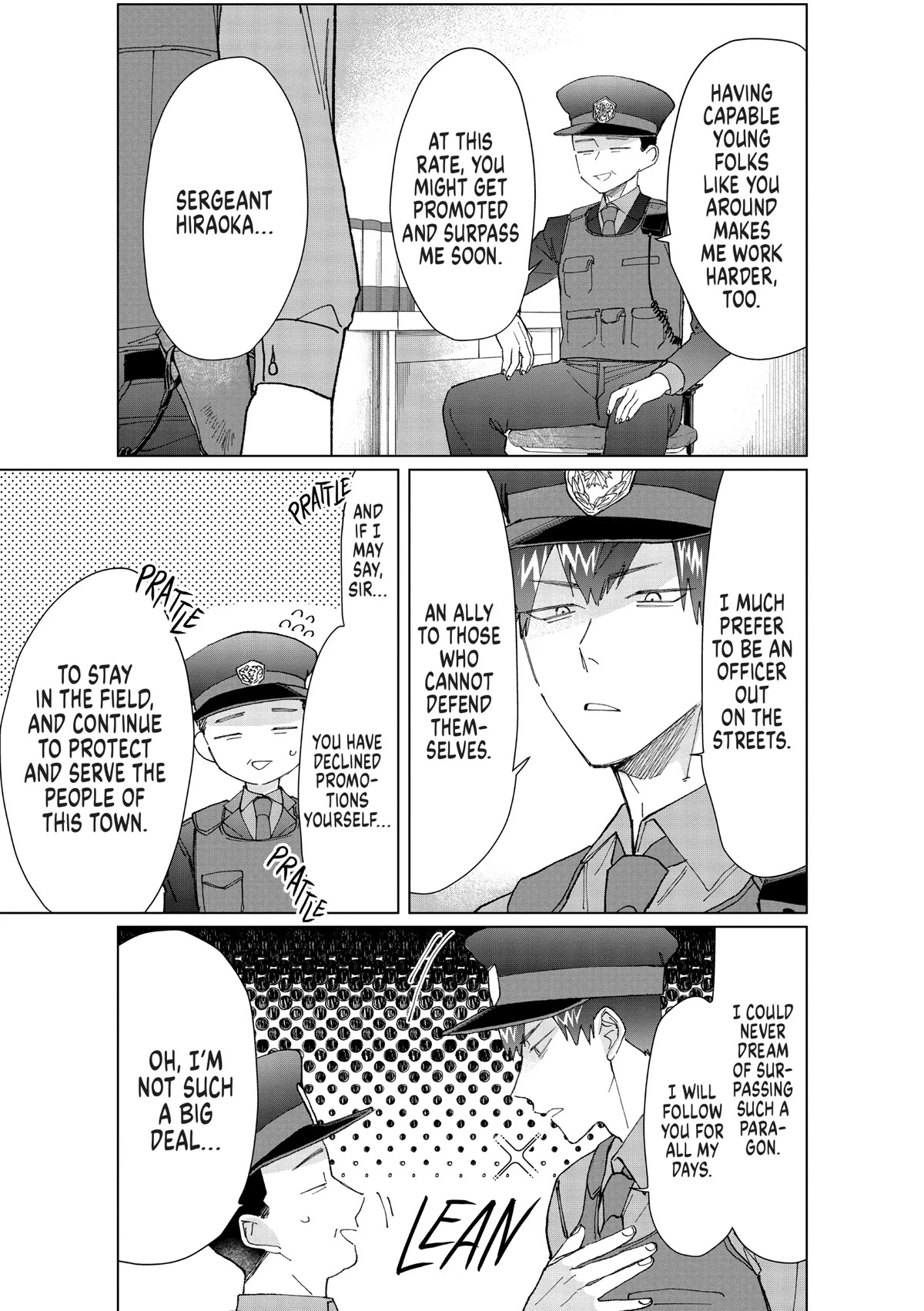 The Mob Boss’s Daughter and Her Caretaker Chapter 55.6 page 5 - Chapter 55.6: Extra 2: Kaede's Dad is a Robot Policeman
