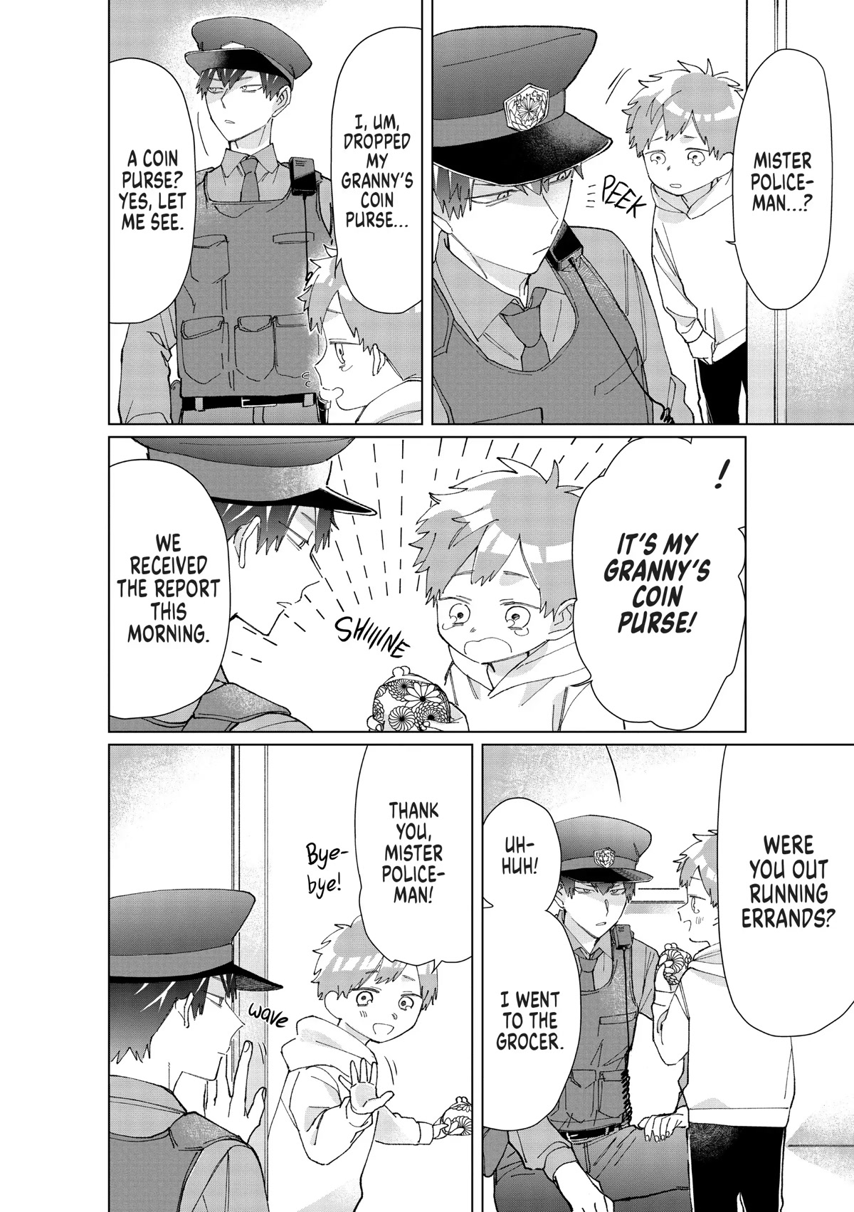 The Mob Boss’s Daughter and Her Caretaker Chapter 55.6 page 6 - Chapter 55.6: Extra 2: Kaede's Dad is a Robot Policeman