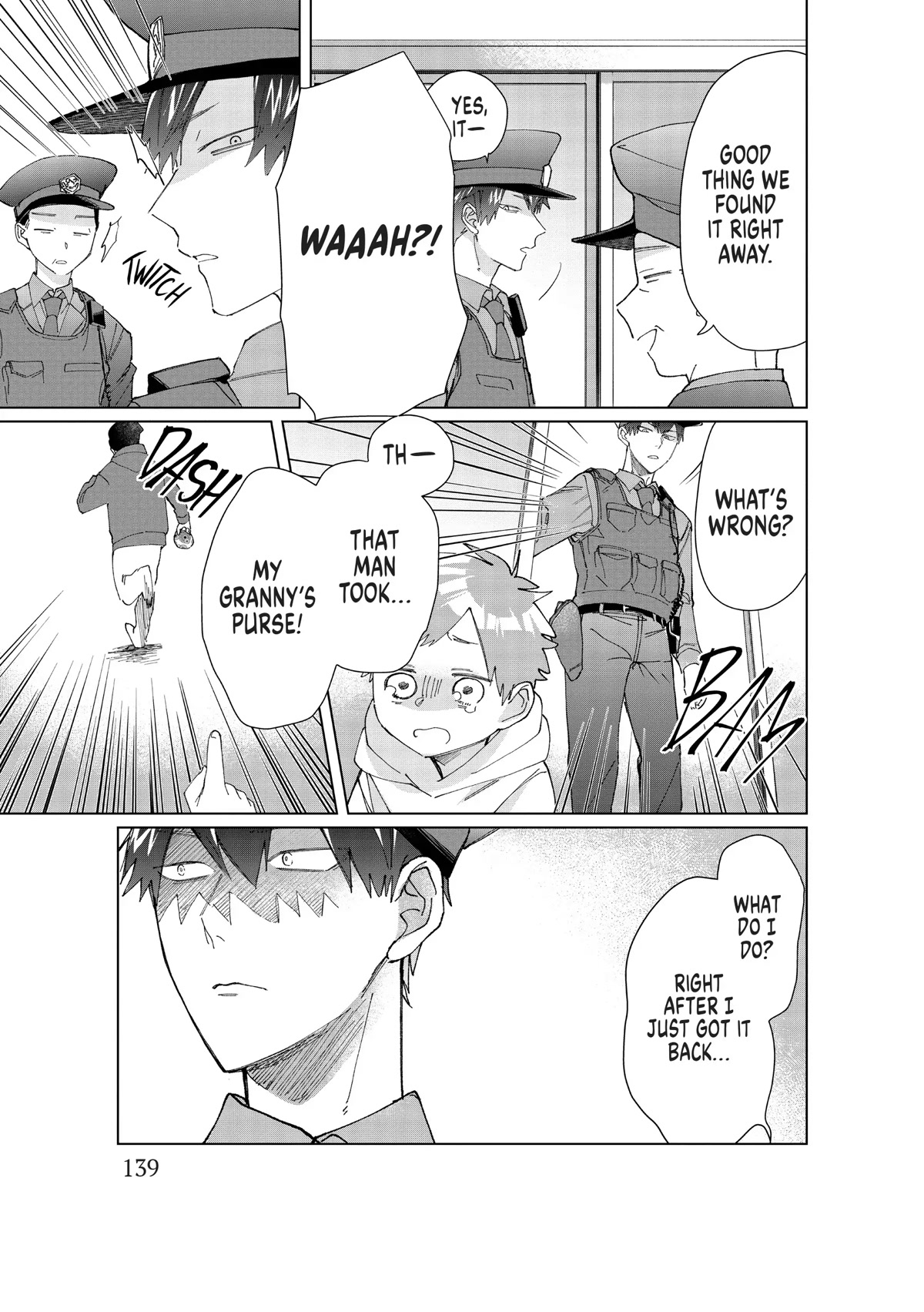 The Mob Boss’s Daughter and Her Caretaker Chapter 55.6 page 7 - Chapter 55.6: Extra 2: Kaede's Dad is a Robot Policeman