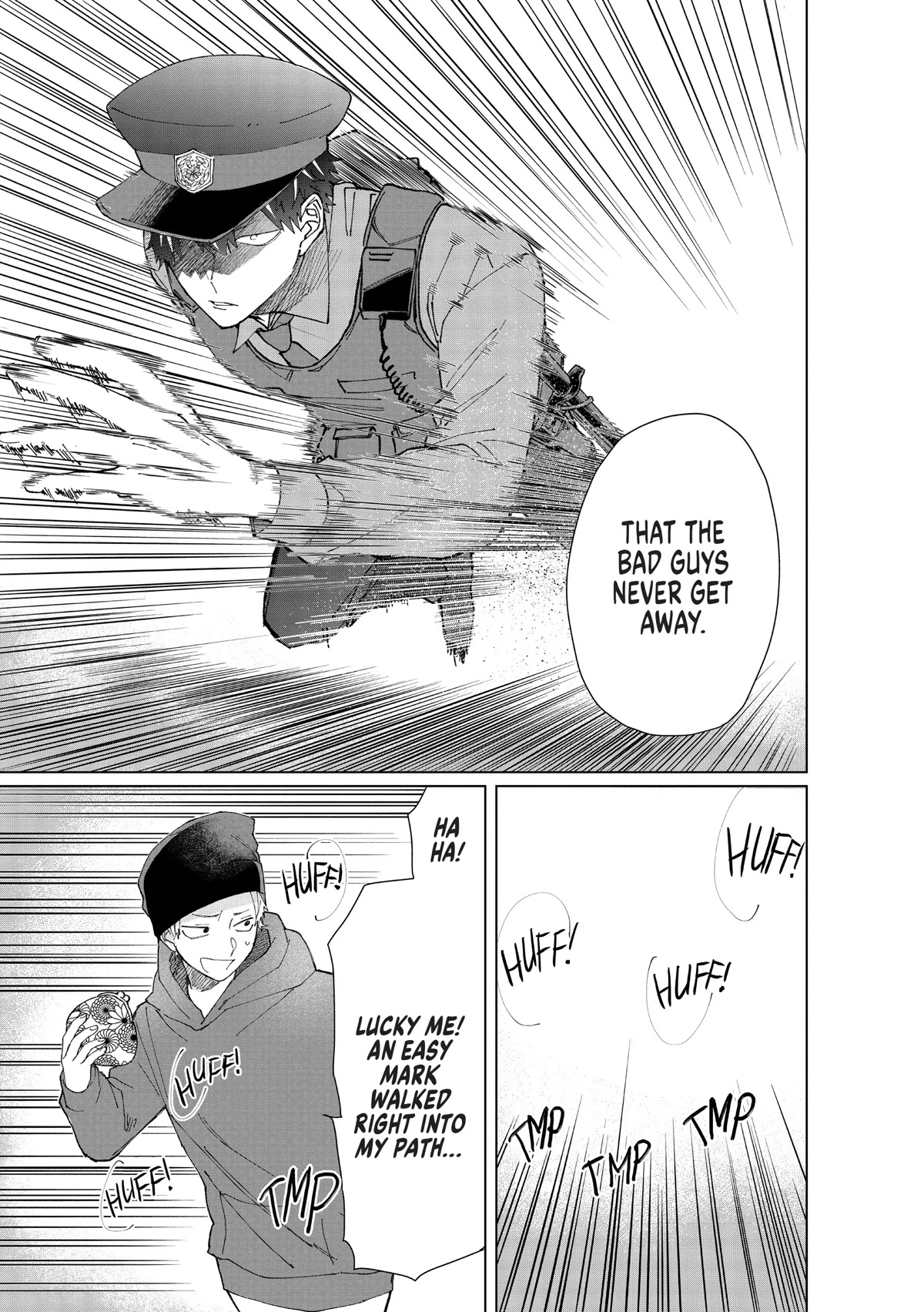 The Mob Boss’s Daughter and Her Caretaker Chapter 55.6 page 9 - Chapter 55.6: Extra 2: Kaede's Dad is a Robot Policeman