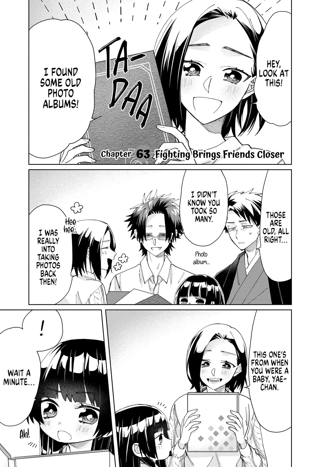 The Mob Boss’s Daughter and Her Caretaker Chapter 63 page 1 - Chapter 63: Fighting Brings Friends Closer