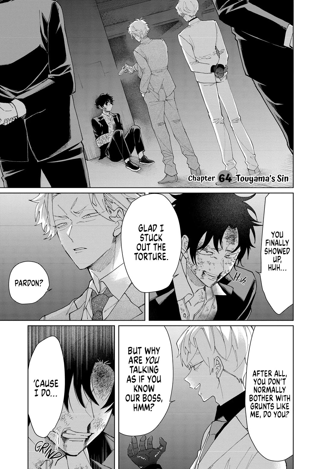 The Mob Boss’s Daughter and Her Caretaker Chapter 64 page 1 - Chapter 64: Touyama's Sin
