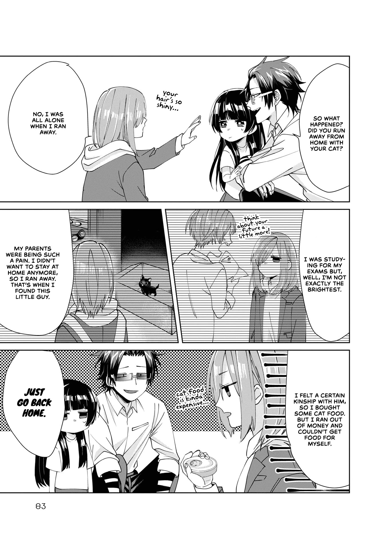 The Mob Boss’s Daughter and Her Caretaker Chapter 8 page 5 - Chapter 8: Doughnuts and Friends