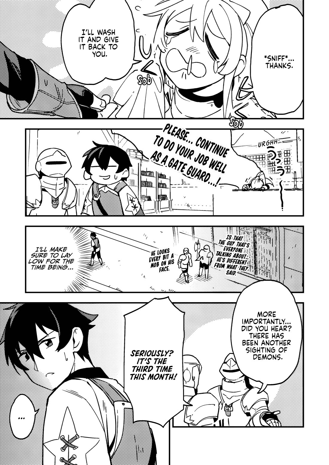 The Mob Soldier Who Became the Strongest with His Game Knowledge Wants to Hide His True Strength Chapter 4 page 6 - Chapter 4