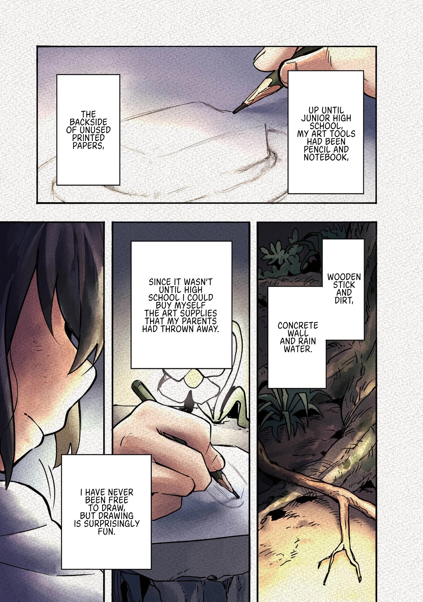 The Mochi I Drew Is Tasty Today Too Chapter 1 page 1 - Chapter 1: The Mochi I Drew Has Become A Mochi