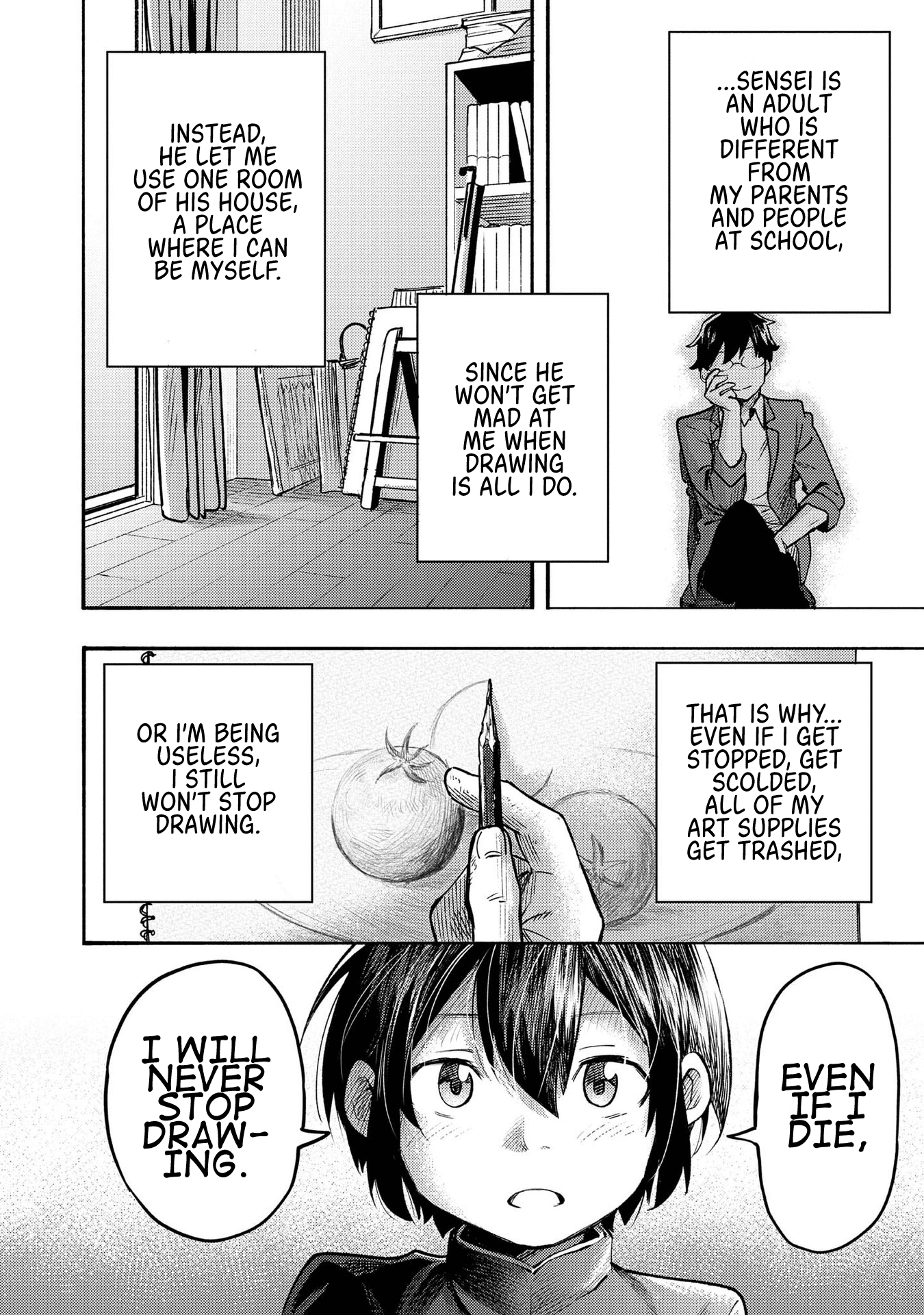 The Mochi I Drew Is Tasty Today Too Chapter 1 page 10 - Chapter 1: The Mochi I Drew Has Become A Mochi
