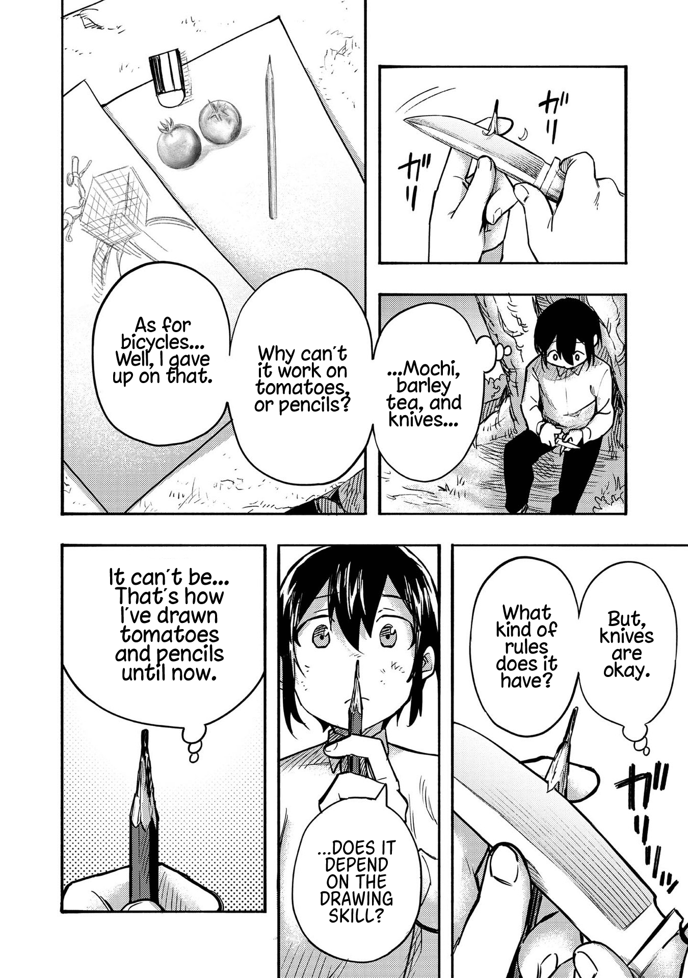 The Mochi I Drew Is Tasty Today Too Chapter 1 page 36 - Chapter 1: The Mochi I Drew Has Become A Mochi