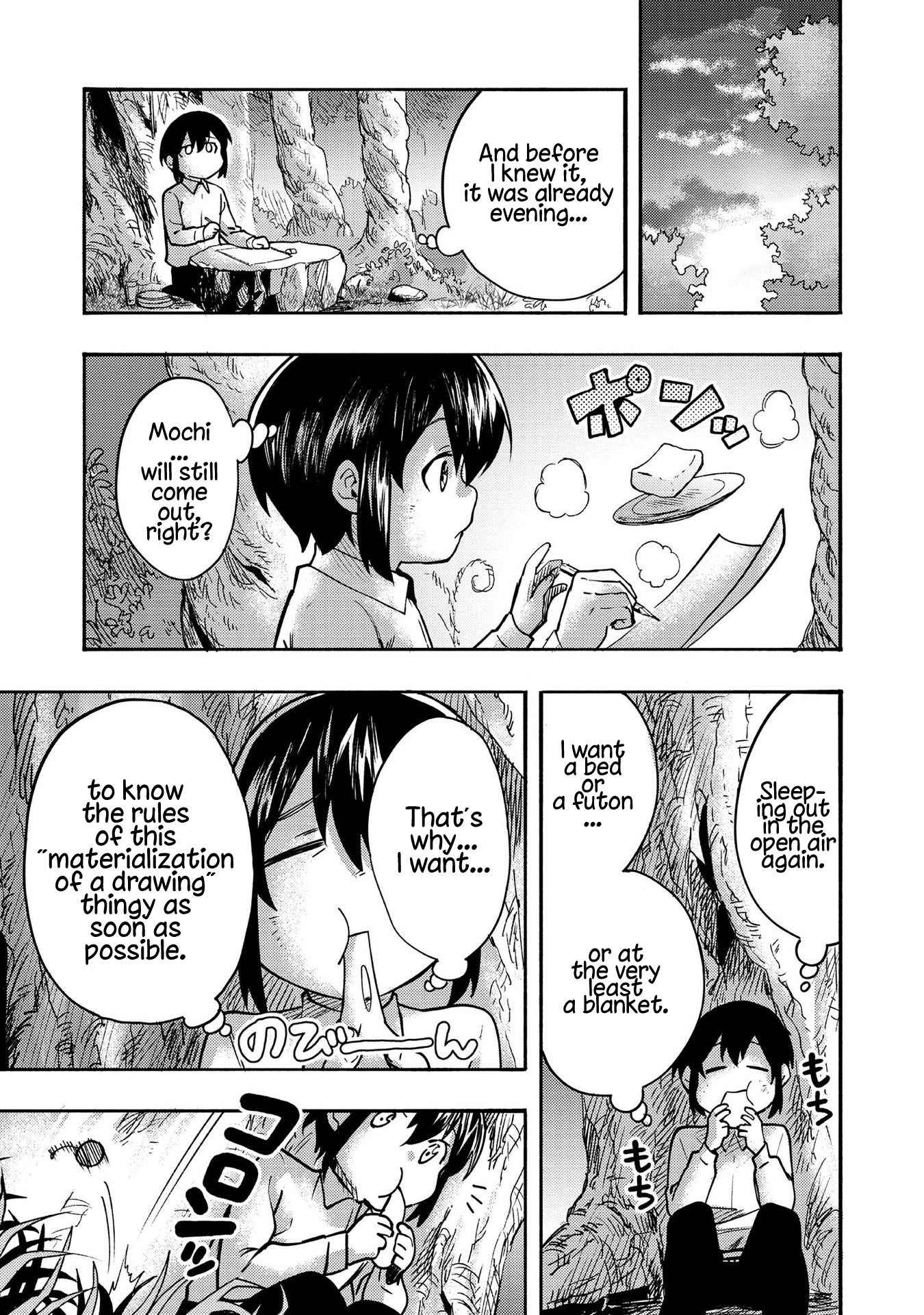 The Mochi I Drew Is Tasty Today Too Chapter 1 page 37 - Chapter 1: The Mochi I Drew Has Become A Mochi