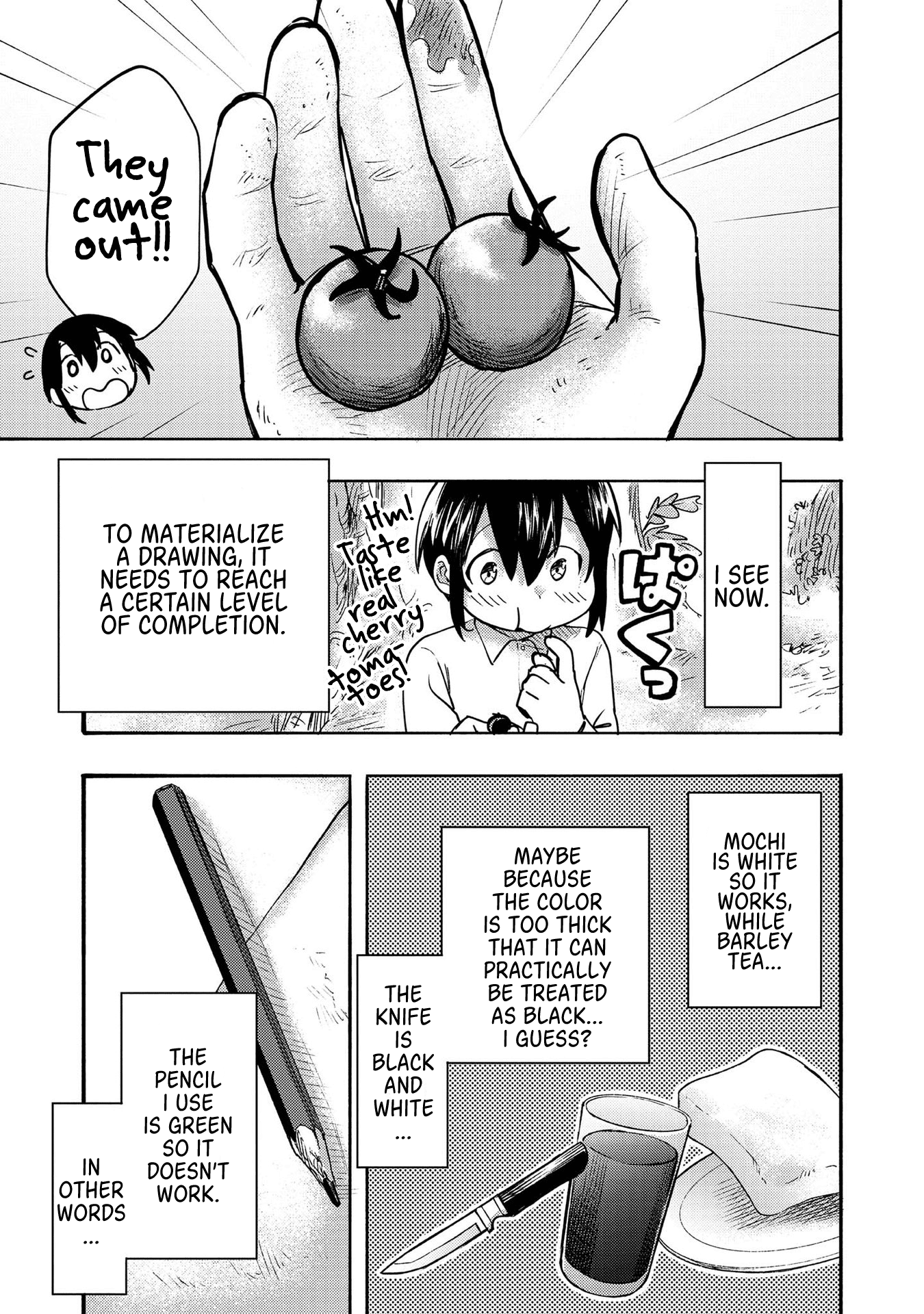 The Mochi I Drew Is Tasty Today Too Chapter 1 page 41 - Chapter 1: The Mochi I Drew Has Become A Mochi