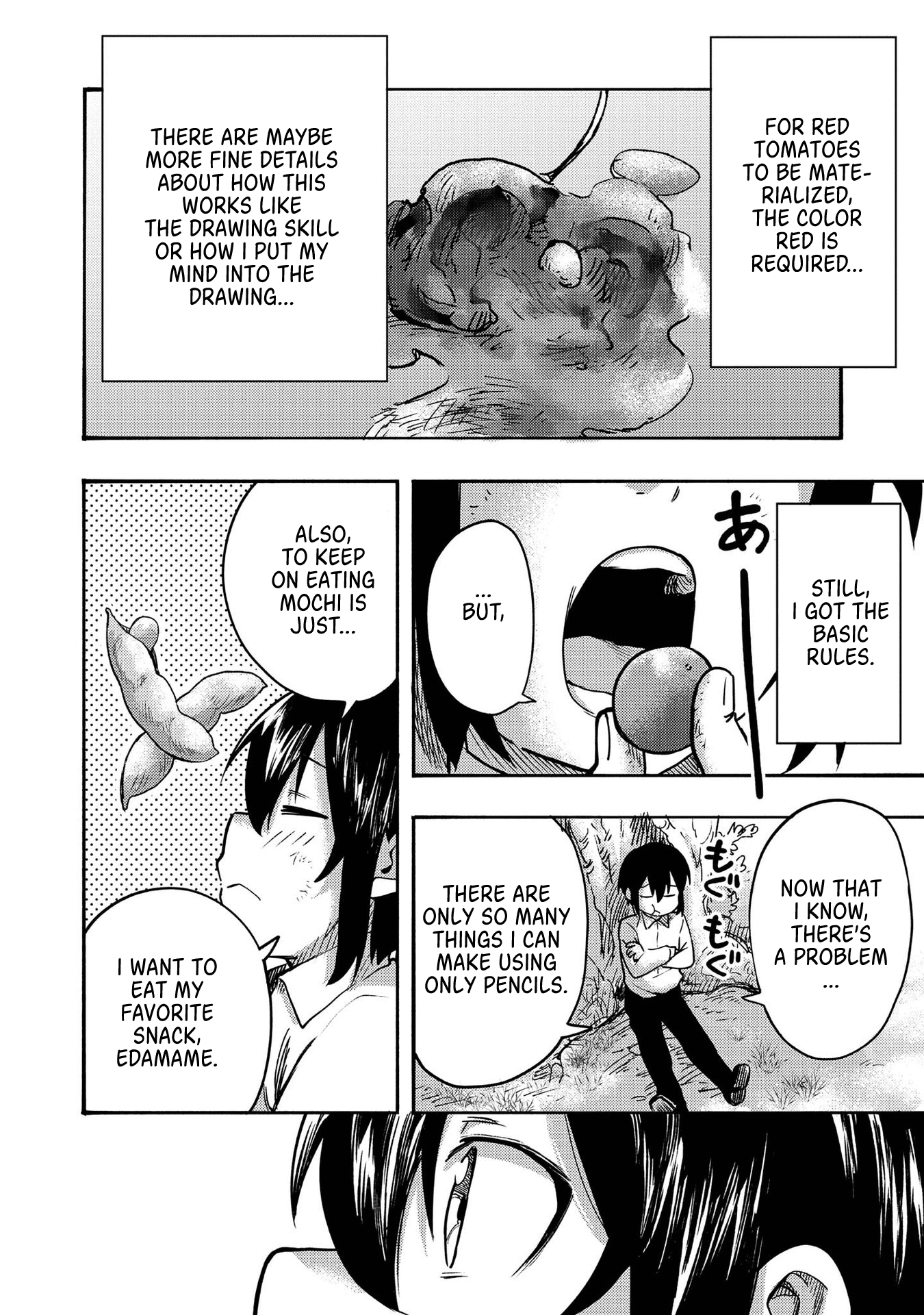The Mochi I Drew Is Tasty Today Too Chapter 1 page 42 - Chapter 1: The Mochi I Drew Has Become A Mochi