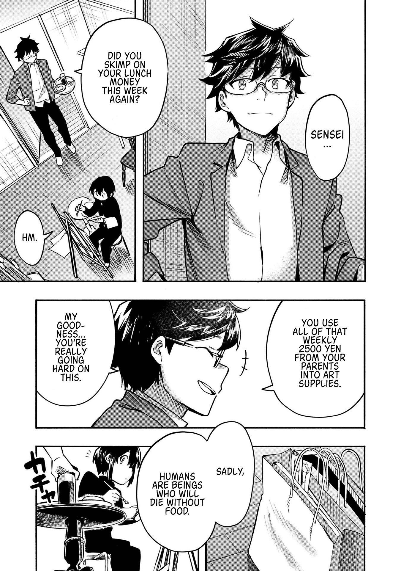 The Mochi I Drew Is Tasty Today Too Chapter 1 page 5 - Chapter 1: The Mochi I Drew Has Become A Mochi