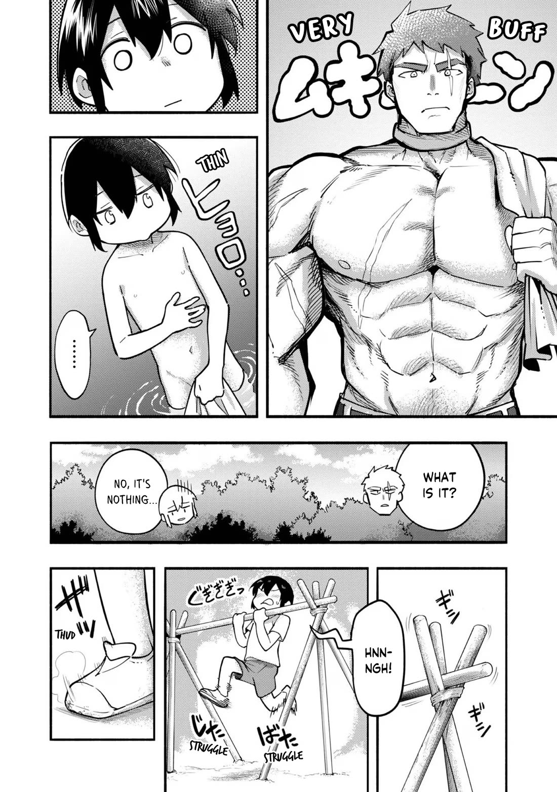 The Mochi I Drew Is Tasty Today Too Chapter 12.5 page 2 - Chapter 12.5: Tougo's Bodybuilding