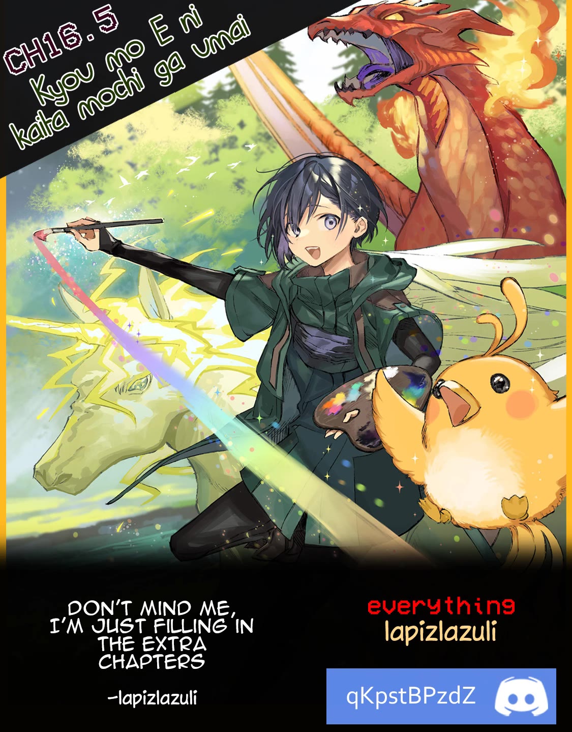The Mochi I Drew Is Tasty Today Too Chapter 16.5 page 5 - Chapter 16.5: Getting Tainted