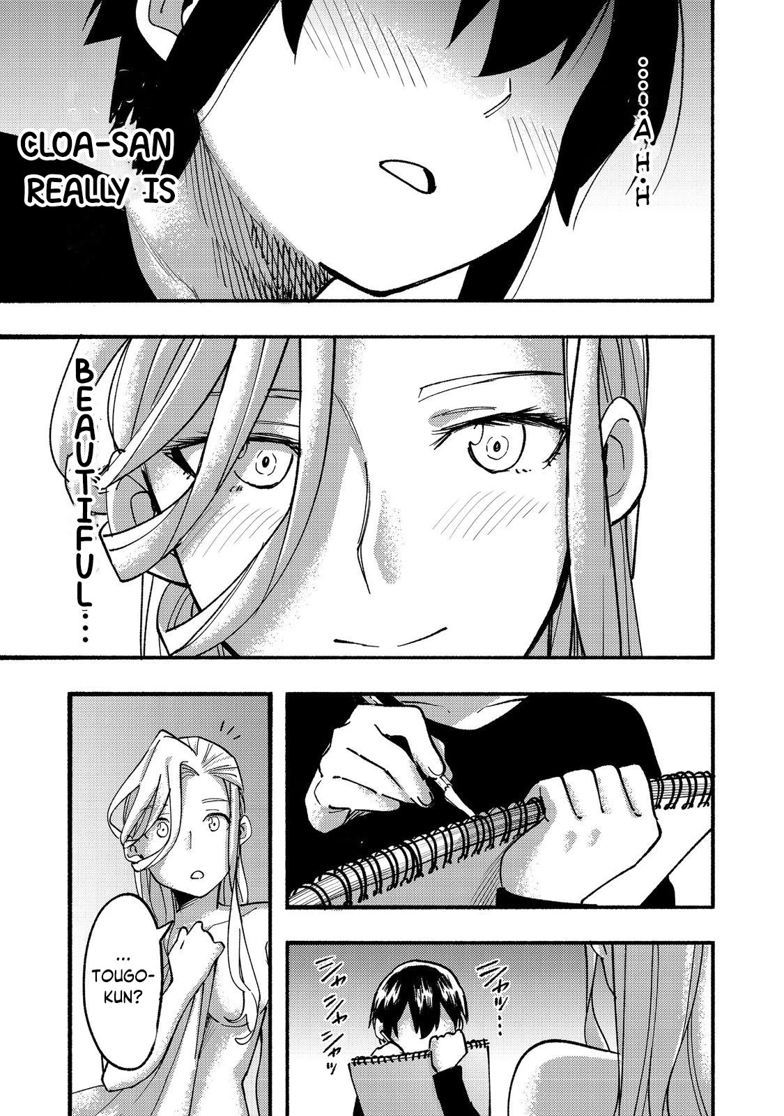 The Mochi I Drew Is Tasty Today Too Chapter 16 page 12 - Chapter 16: Late Night Sketching