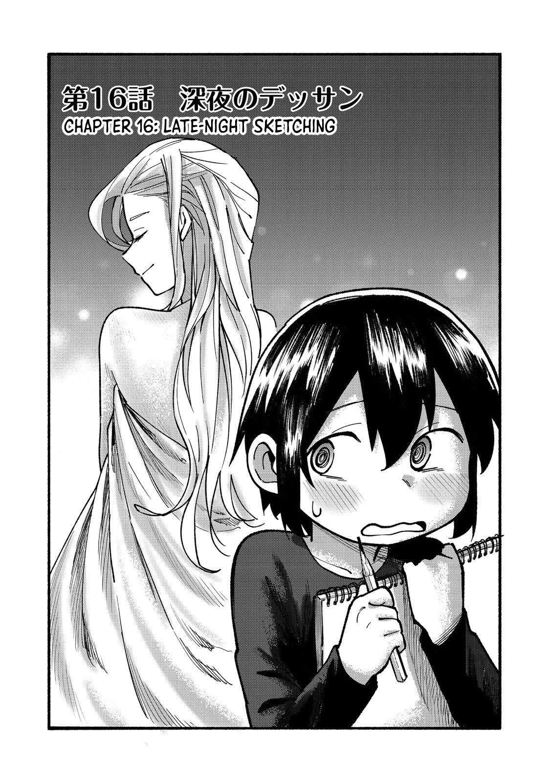 The Mochi I Drew Is Tasty Today Too Chapter 16 page 4 - Chapter 16: Late Night Sketching