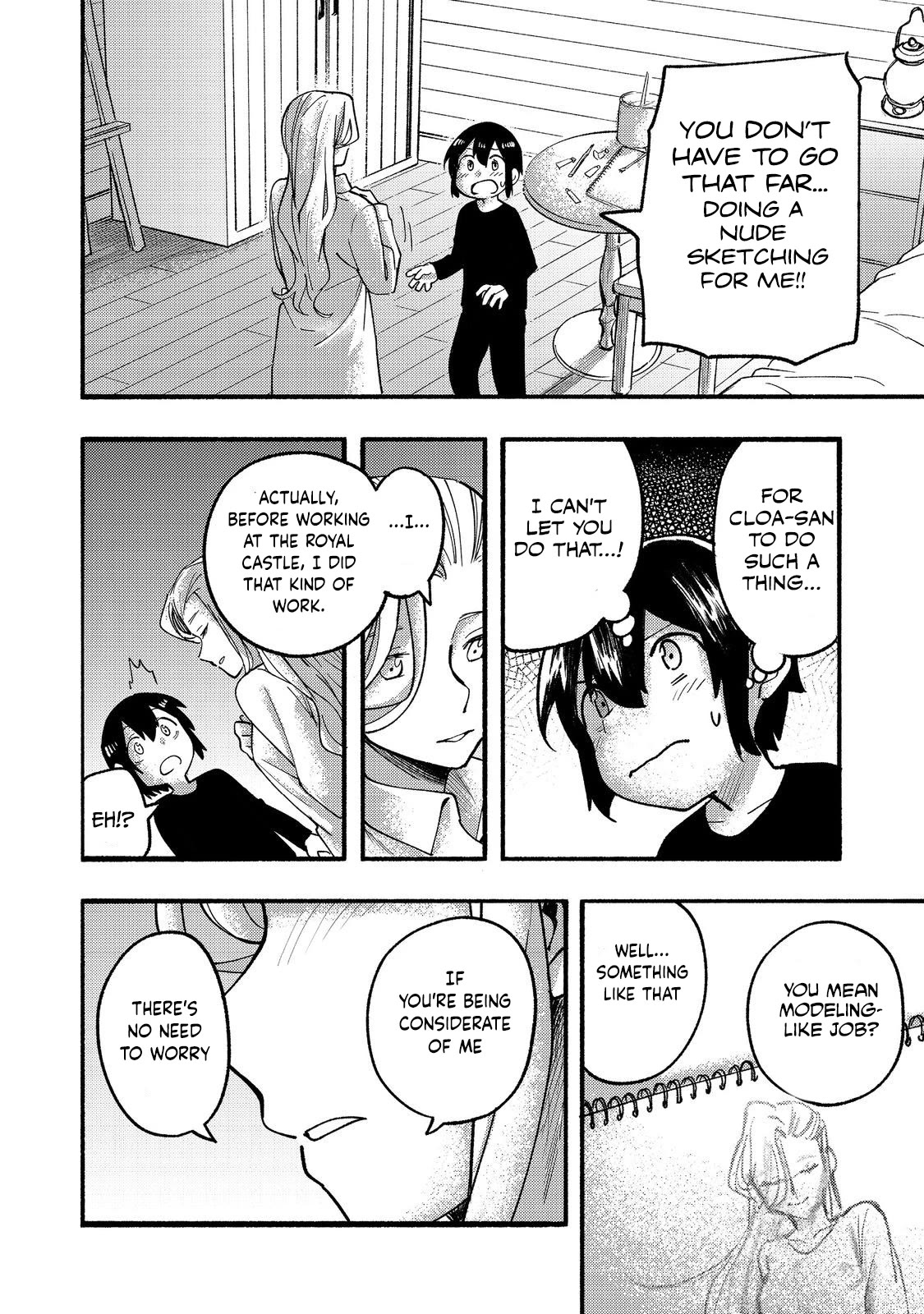 The Mochi I Drew Is Tasty Today Too Chapter 16 page 5 - Chapter 16: Late Night Sketching