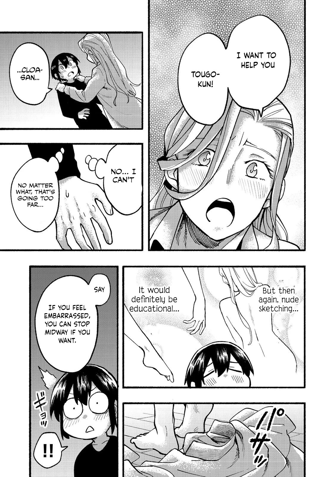 The Mochi I Drew Is Tasty Today Too Chapter 16 page 6 - Chapter 16: Late Night Sketching