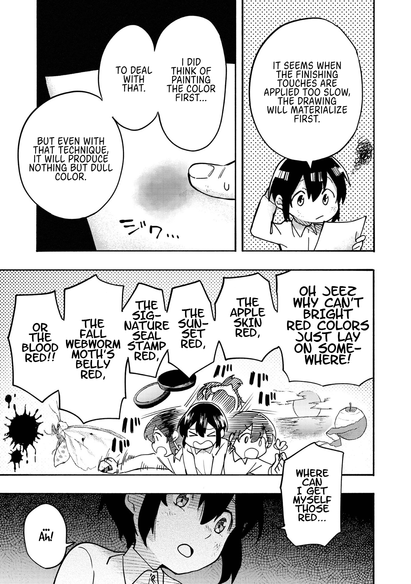 The Mochi I Drew Is Tasty Today Too Chapter 2 page 11 - Chapter 2: Looking for Paints