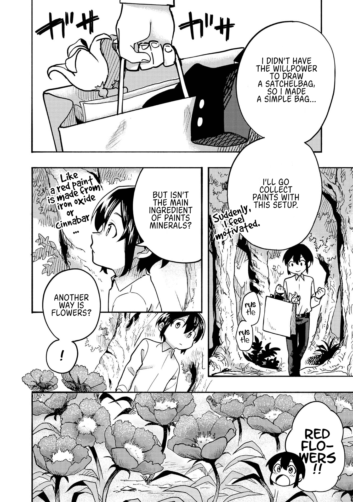 The Mochi I Drew Is Tasty Today Too Chapter 2 page 4 - Chapter 2: Looking for Paints