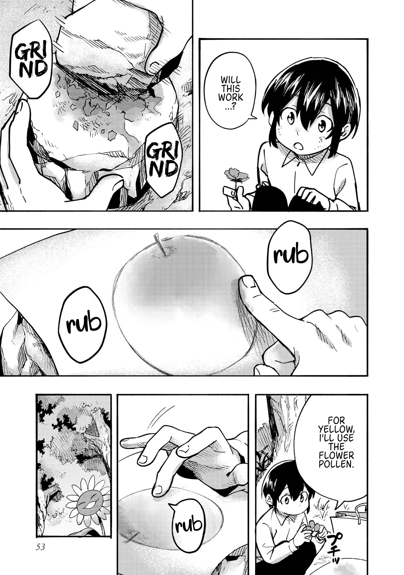 The Mochi I Drew Is Tasty Today Too Chapter 2 page 5 - Chapter 2: Looking for Paints