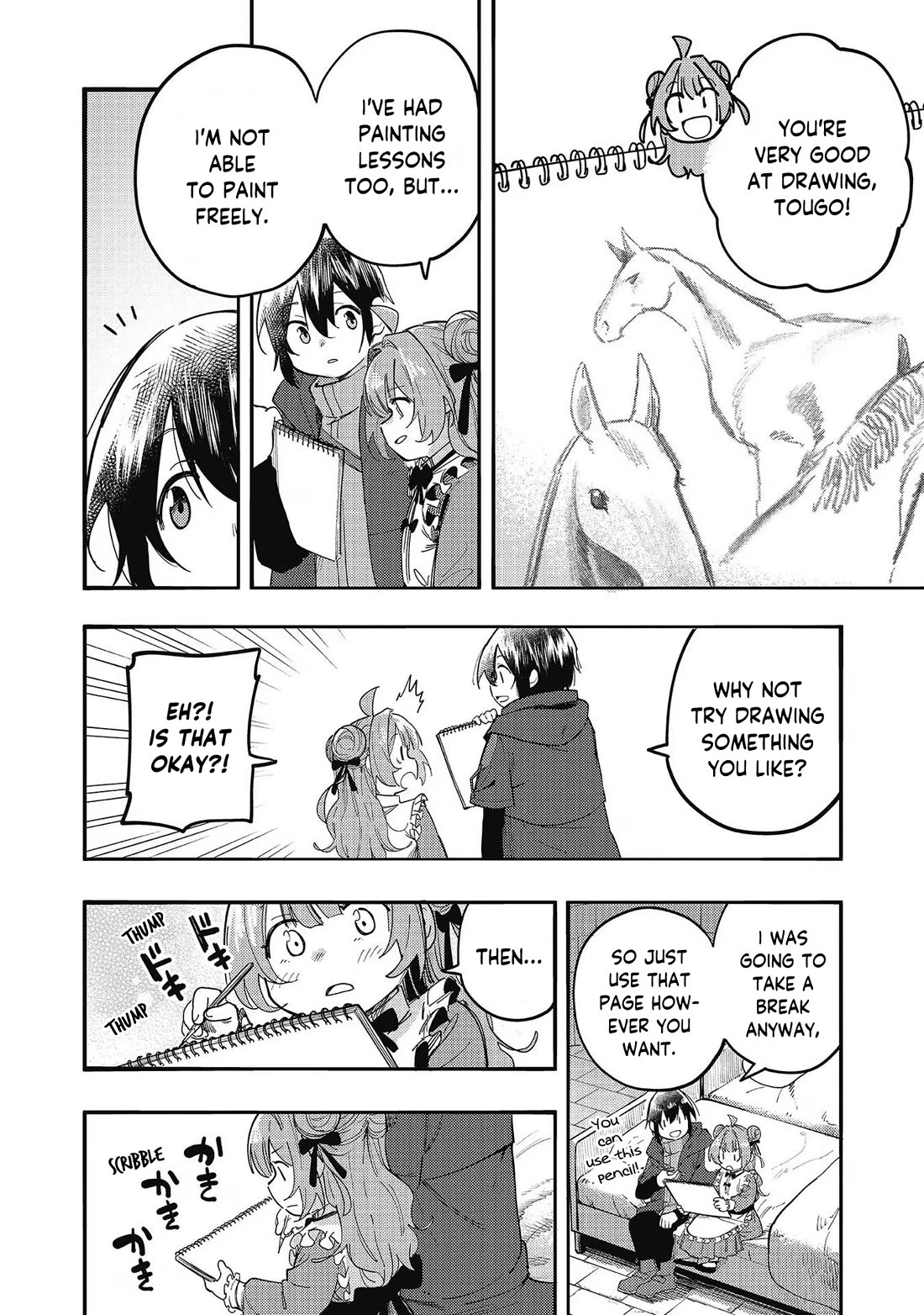 The Mochi I Drew Is Tasty Today Too Chapter 20.5 page 2 - Chapter 20.5: Teamwork