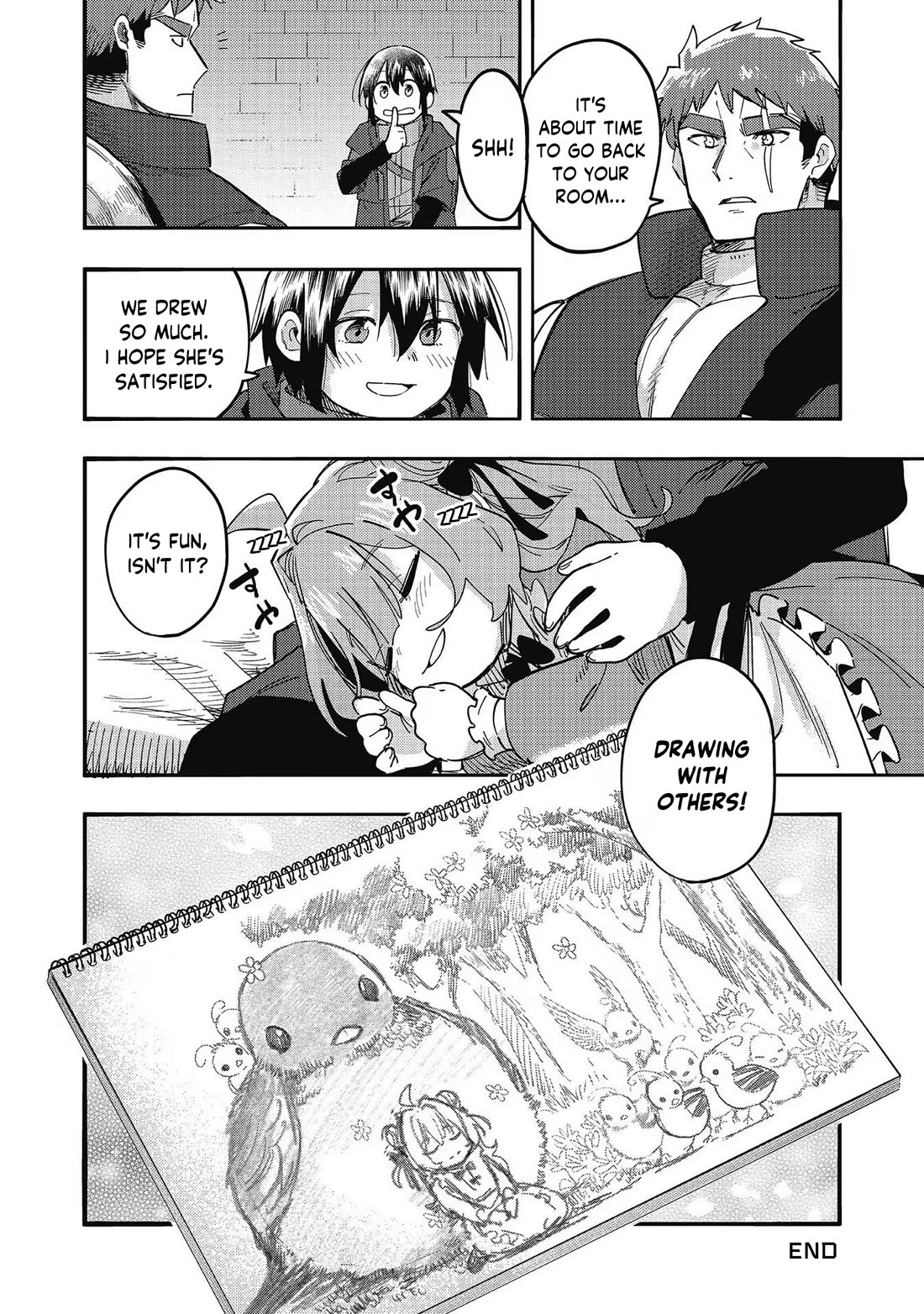 The Mochi I Drew Is Tasty Today Too Chapter 20.5 page 4 - Chapter 20.5: Teamwork