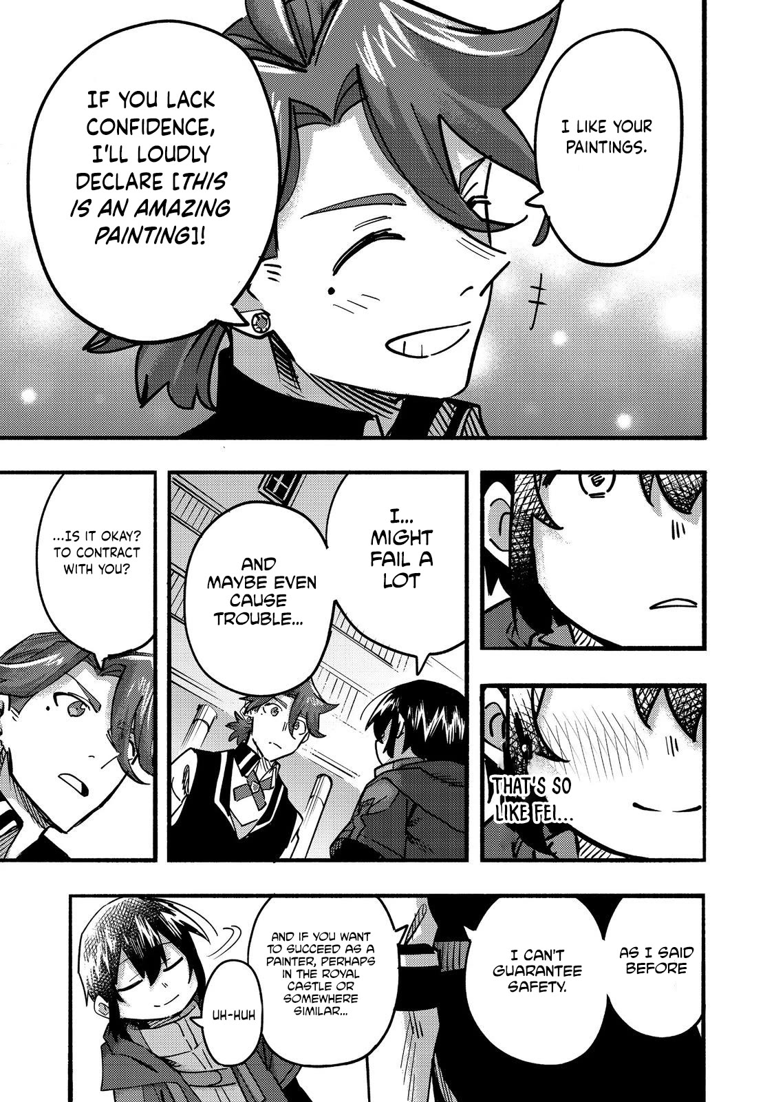 The Mochi I Drew Is Tasty Today Too Chapter 22 page 38 - Chapter 22: I wish to be a painter