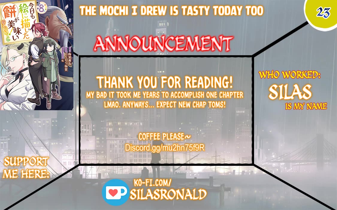 The Mochi I Drew Is Tasty Today Too Chapter 23 page 1 - Chapter 23