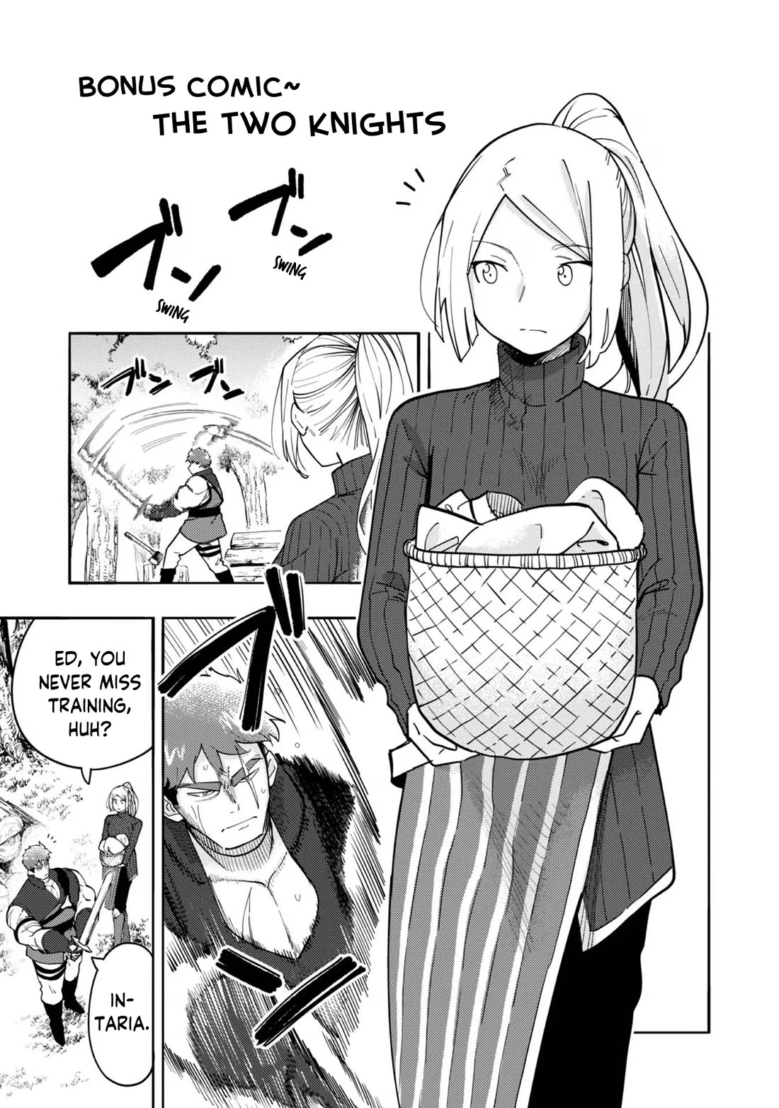 The Mochi I Drew Is Tasty Today Too Chapter 24.5 page 1 - Chapter 24.5: The Two Knights