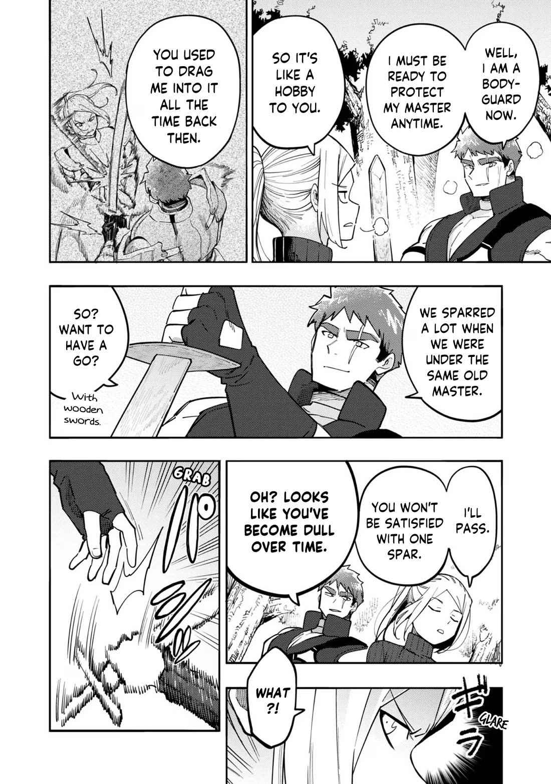 The Mochi I Drew Is Tasty Today Too Chapter 24.5 page 2 - Chapter 24.5: The Two Knights