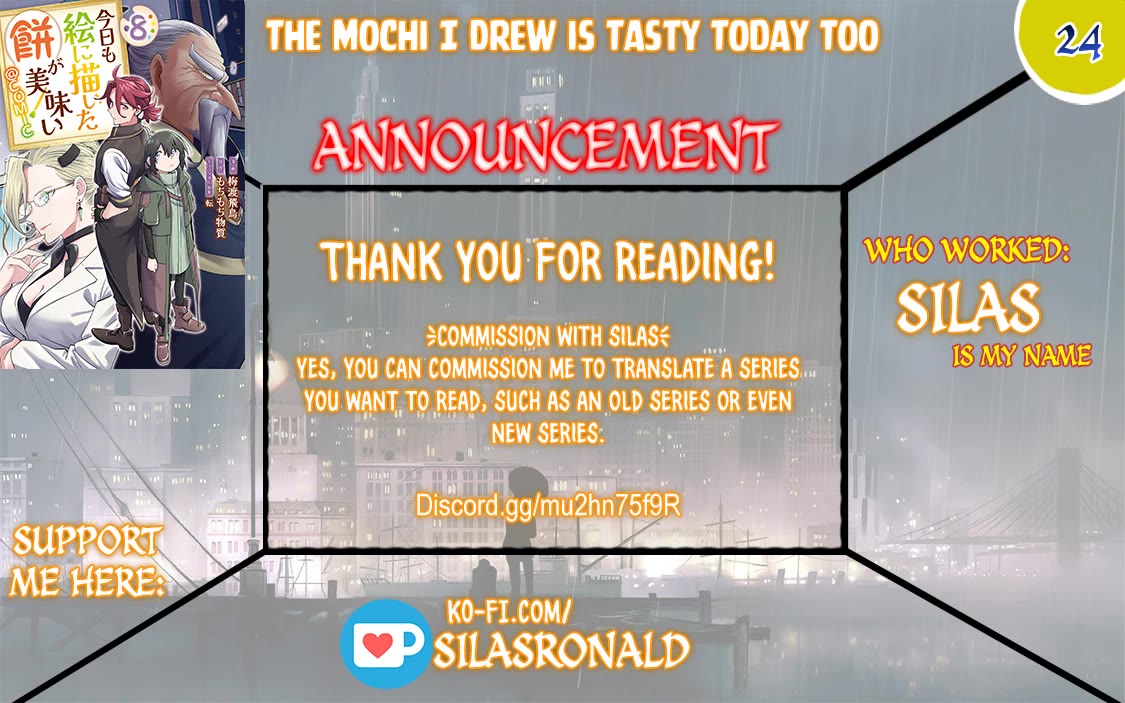 The Mochi I Drew Is Tasty Today Too Chapter 24 page 1 - Chapter 24