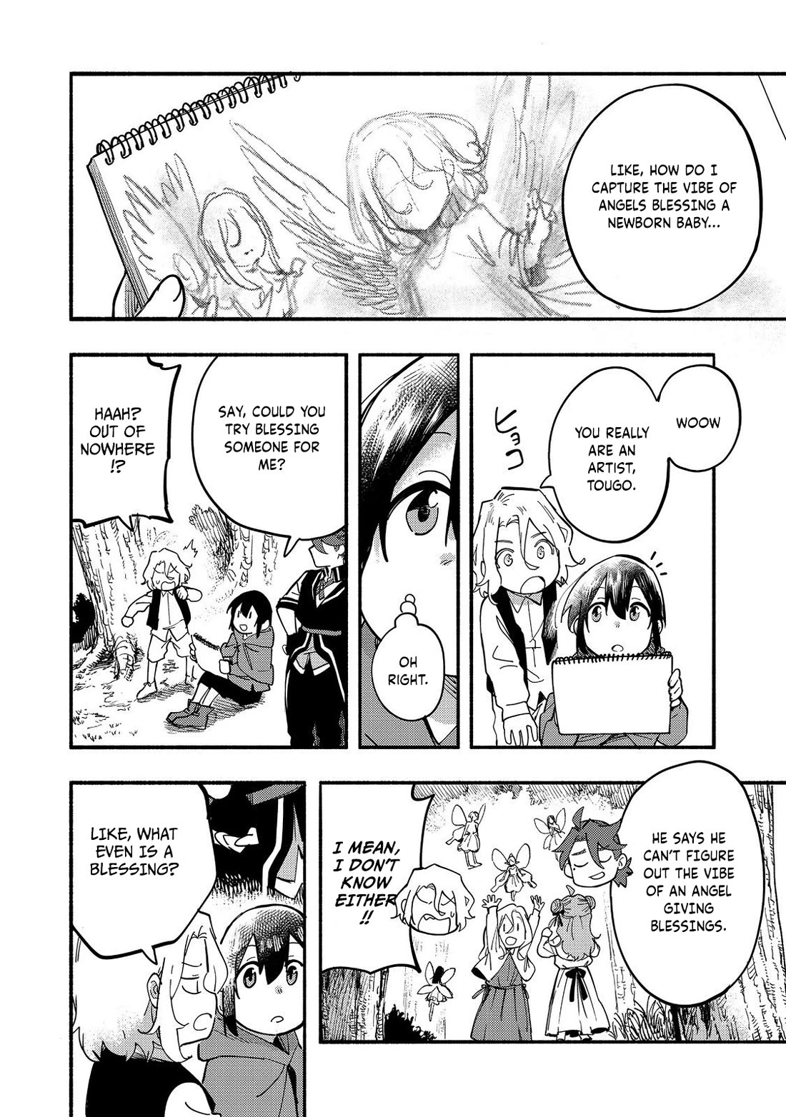 The Mochi I Drew Is Tasty Today Too Chapter 27 page 37 - Chapter 27: Angel's Blessing