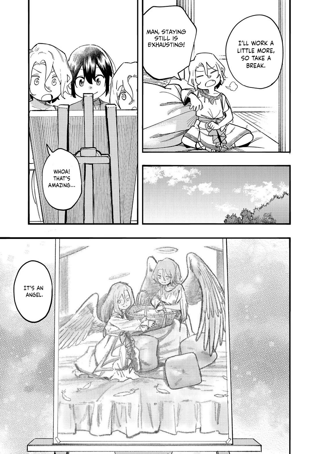 The Mochi I Drew Is Tasty Today Too Chapter 28 page 10 - Chapter 28: Angel of Happiness
