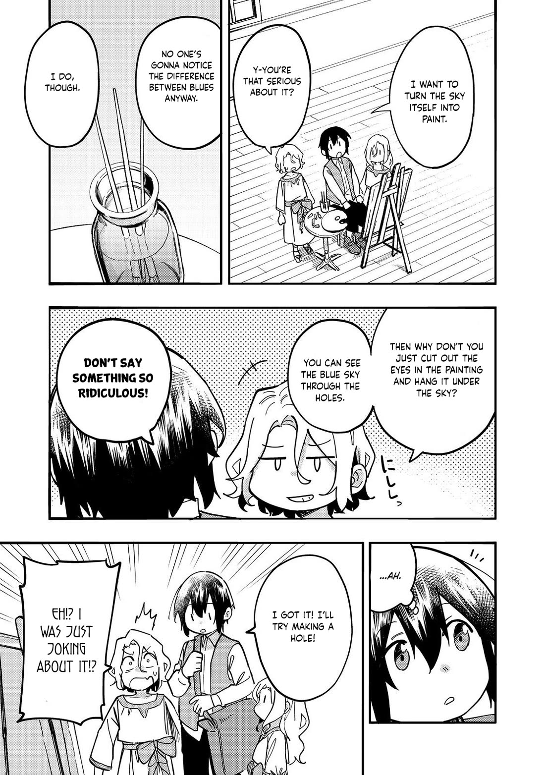 The Mochi I Drew Is Tasty Today Too Chapter 28 page 12 - Chapter 28: Angel of Happiness