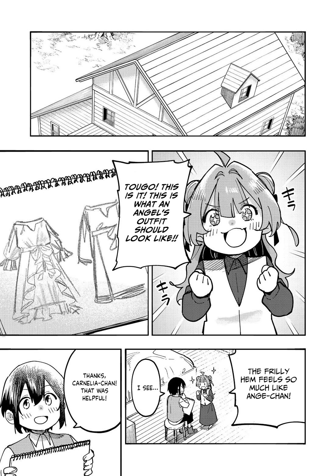 The Mochi I Drew Is Tasty Today Too Chapter 28 page 2 - Chapter 28: Angel of Happiness