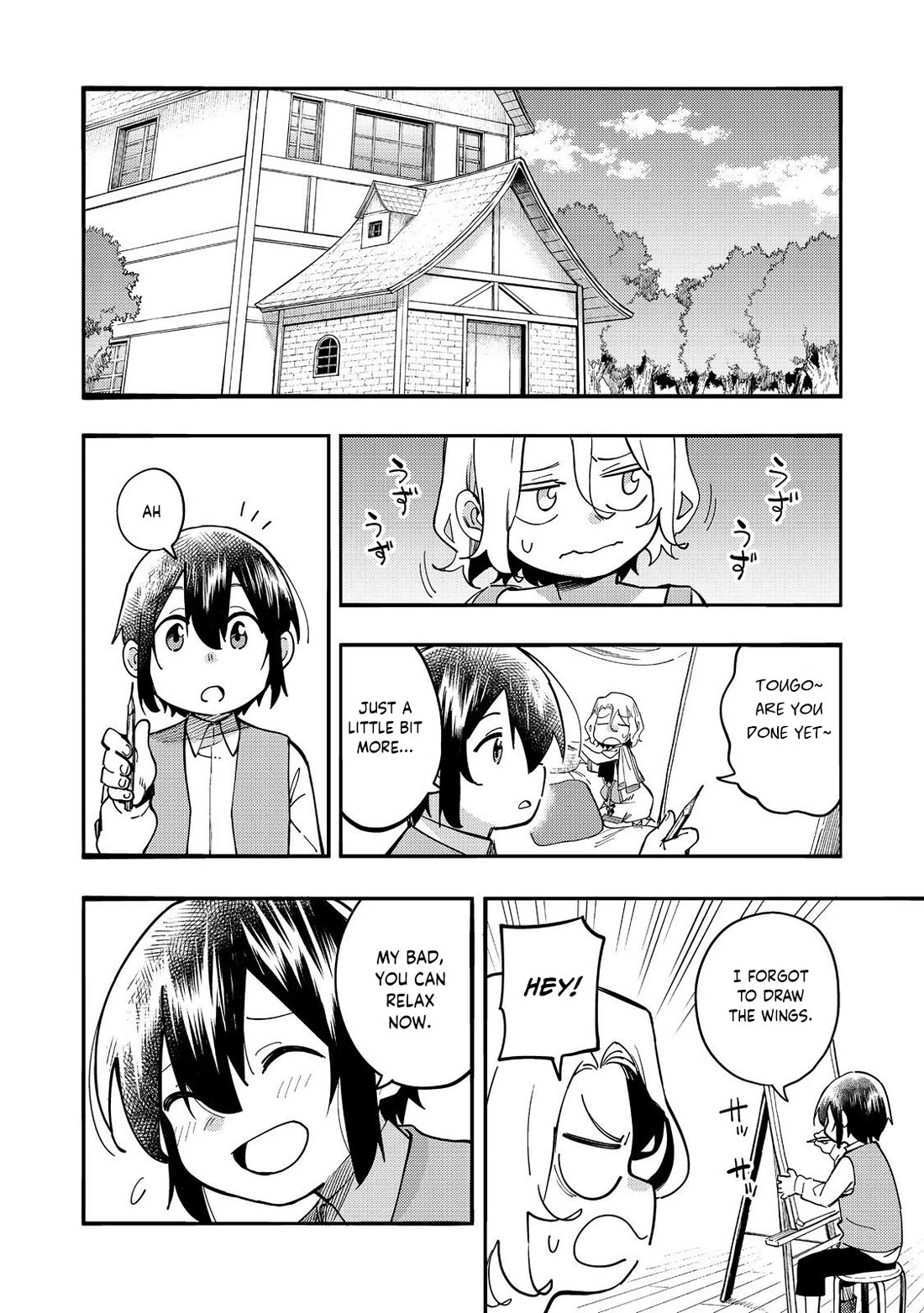 The Mochi I Drew Is Tasty Today Too Chapter 28 page 9 - Chapter 28: Angel of Happiness