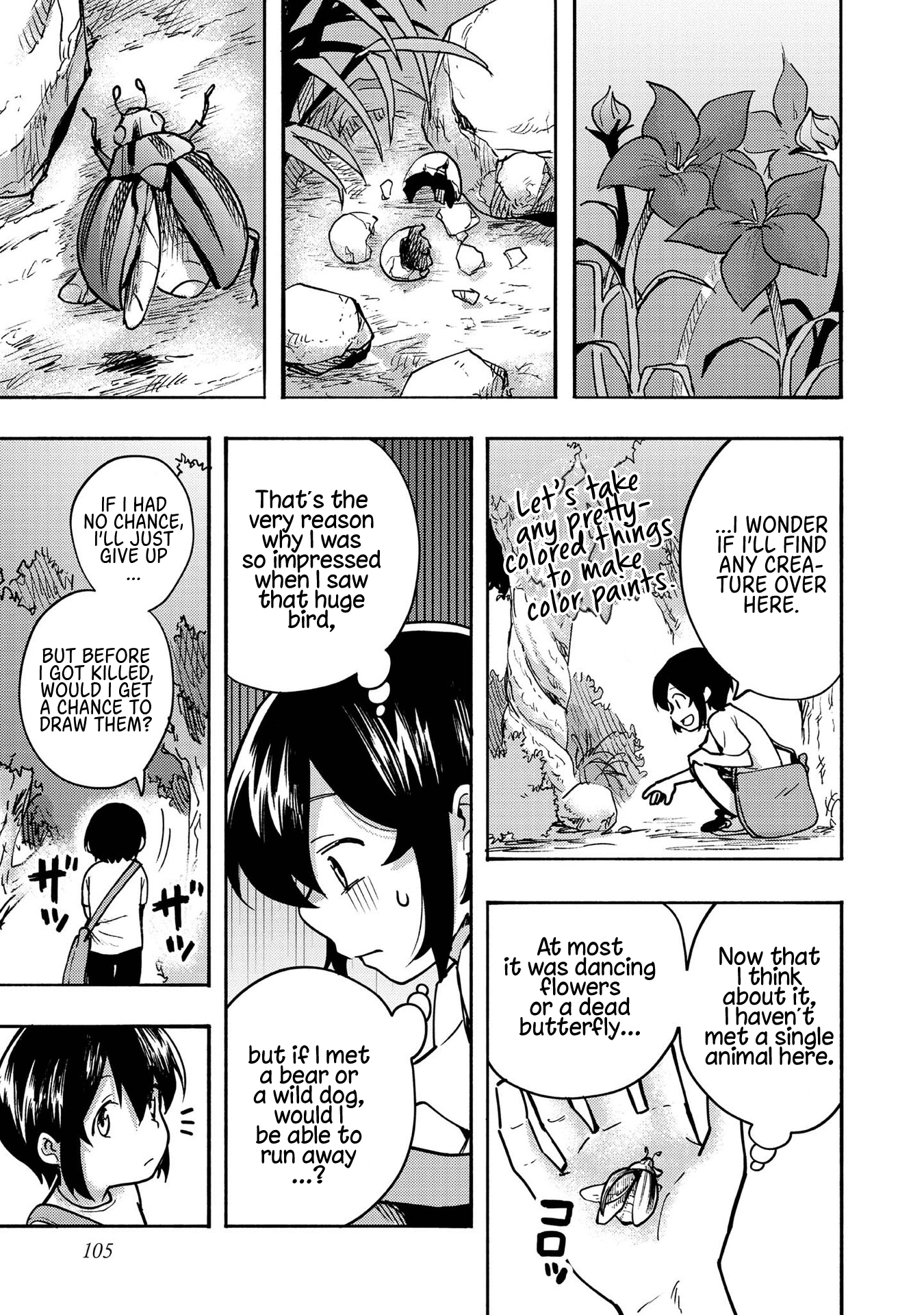 The Mochi I Drew Is Tasty Today Too Chapter 3 page 11 - Chapter 3: Hugging the Sky Blue