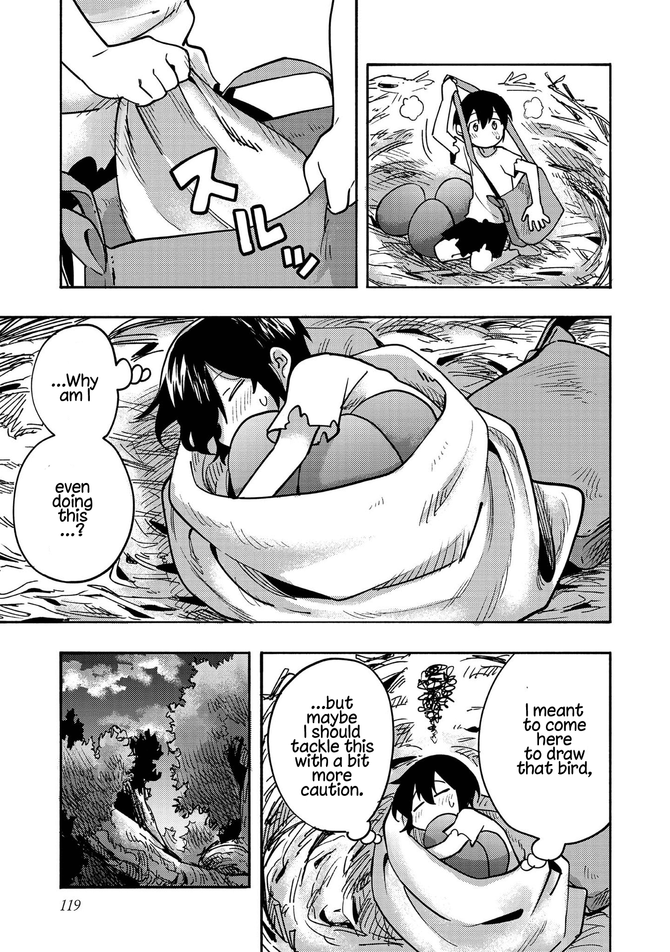 The Mochi I Drew Is Tasty Today Too Chapter 3 page 24 - Chapter 3: Hugging the Sky Blue