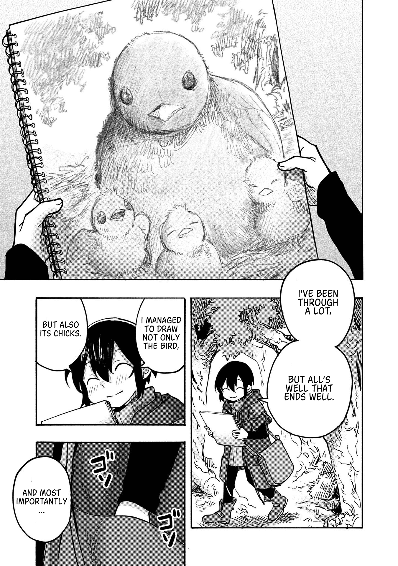 The Mochi I Drew Is Tasty Today Too Chapter 3 page 36 - Chapter 3: Hugging the Sky Blue