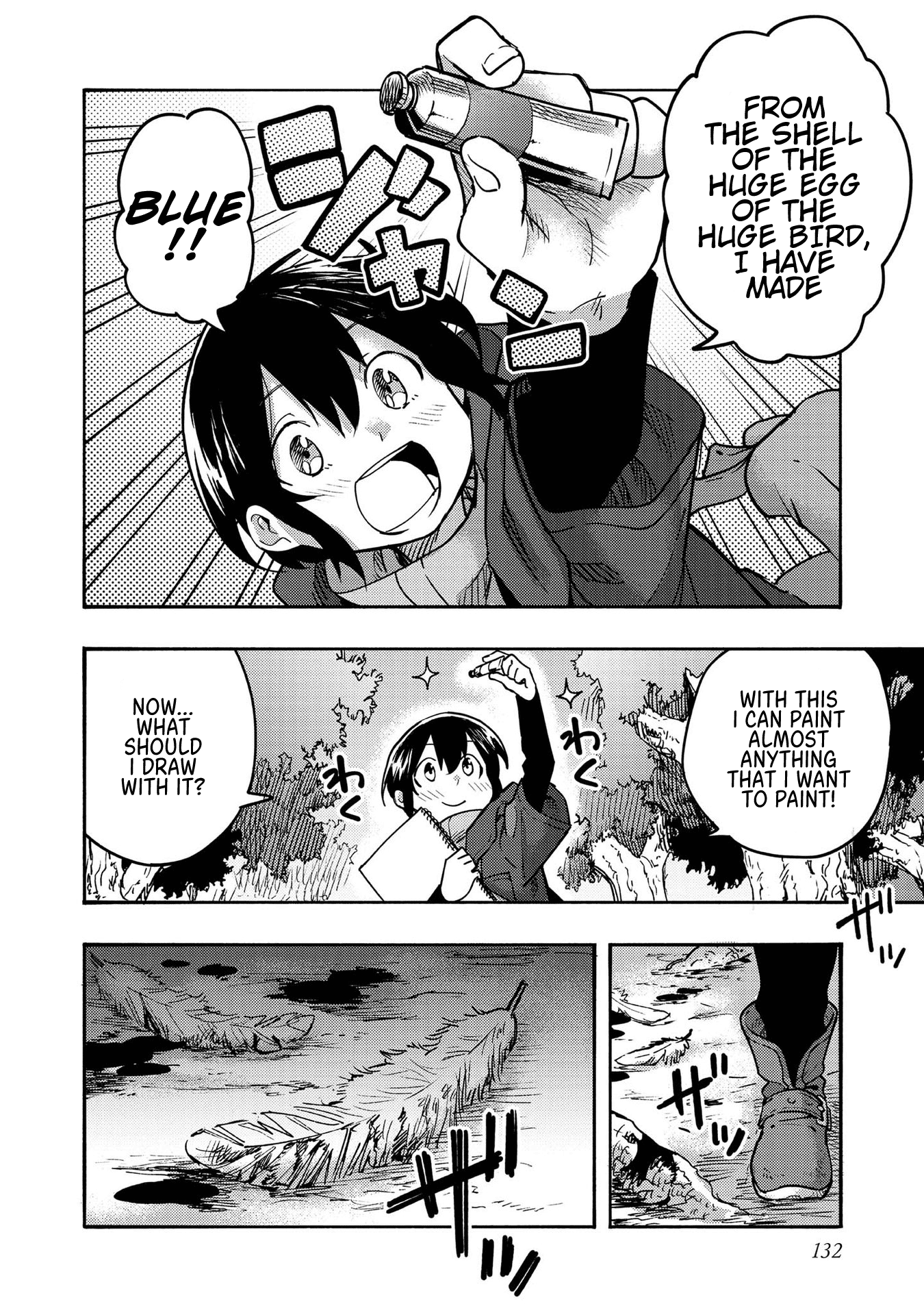The Mochi I Drew Is Tasty Today Too Chapter 3 page 37 - Chapter 3: Hugging the Sky Blue